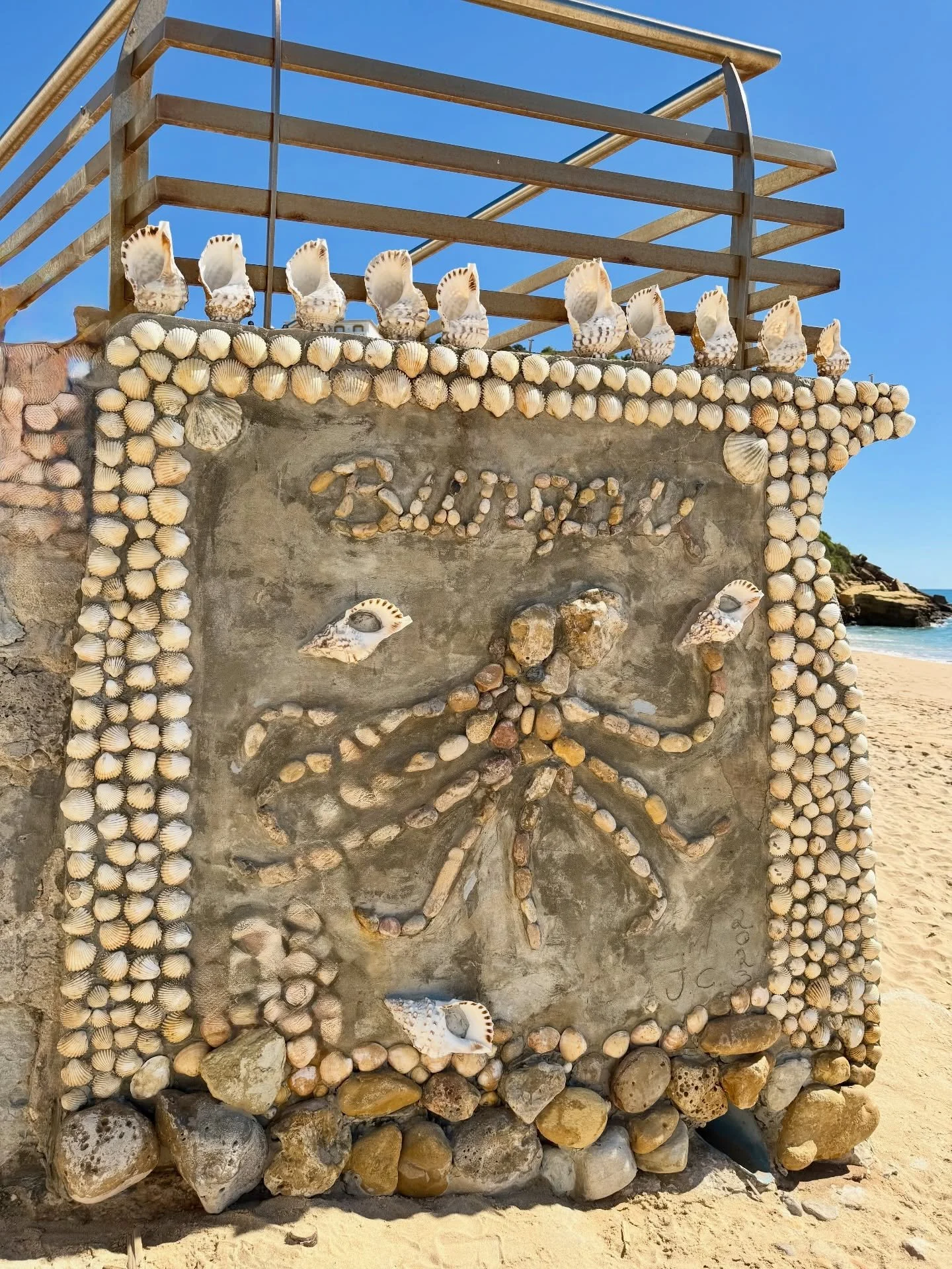 From clifftop paths to cobblestone streets, the reward at the end of the walk is pure Algarve charm. 💙

After hiking from Praia da Luz, we arrived in Burgau&mdash;a former fishing village that feels quietly tucked into the coastline, as though it&rs