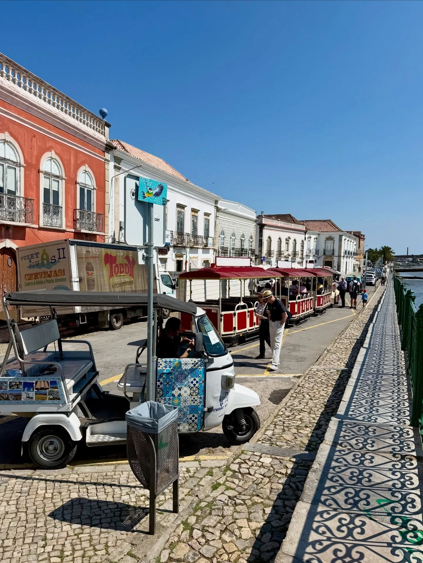 Exploring Tavira &mdash; the Venice of the Algarve 🇵🇹✨

This charming town stole our hearts with its sunlit streets, historic bridges, and riverside charm. To get the full picture, hop on a trolley or tuktuk for an easy city tour &mdash; it&rsquo;s