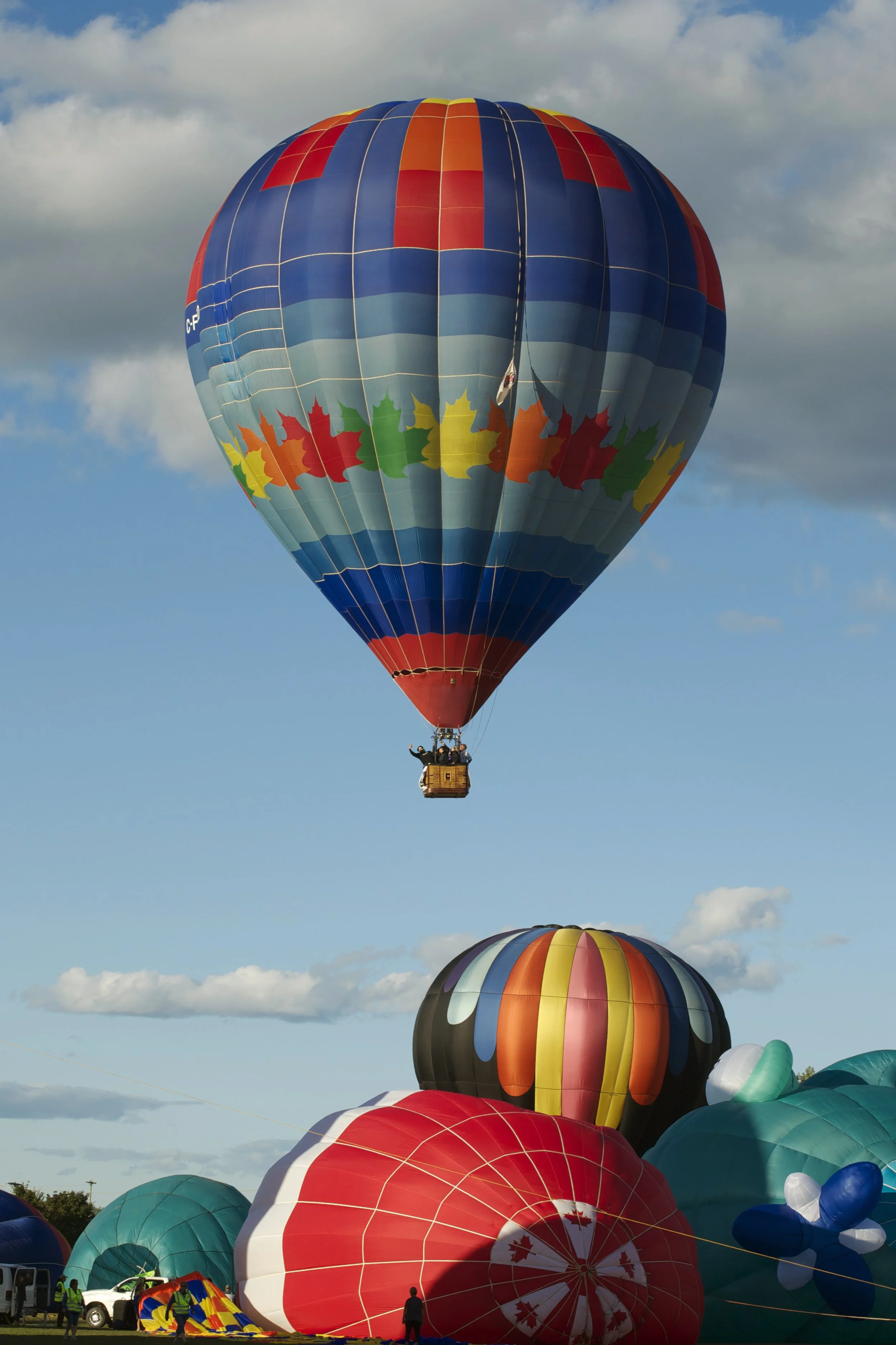 Up Up and Away at the Atlantic Balloon Fiesta