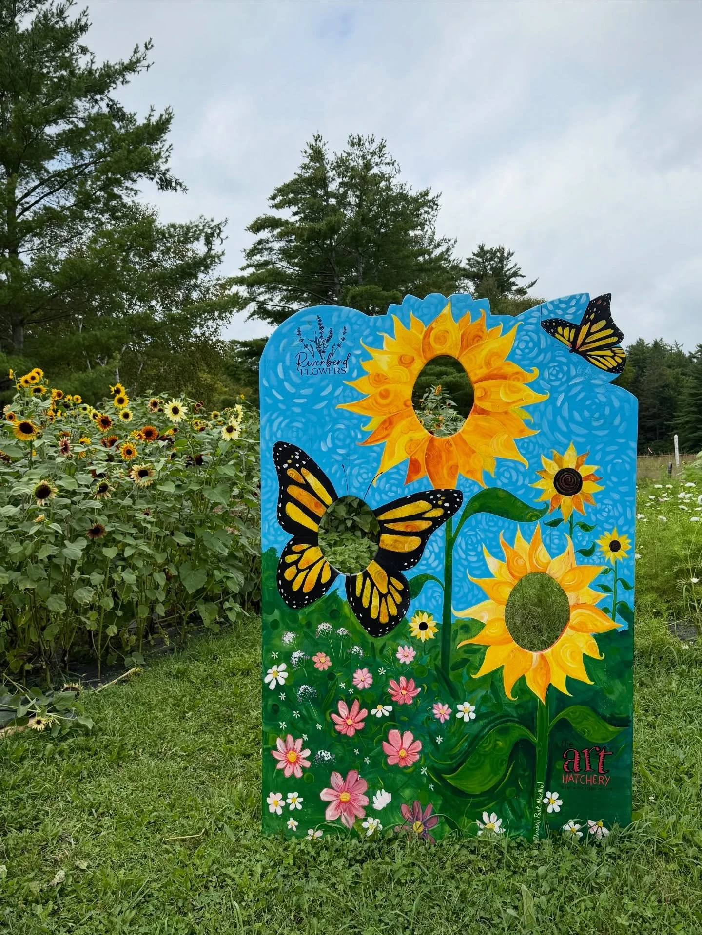 It&rsquo;s kinda chic to take a country drive, bring your own vase and clippers, and spend the afternoon creating your very own Van Gogh-inspired masterpiece. 🌻🎨

Especially when the destination is @river.bendflowers near Burtts Corner, about 20 mi