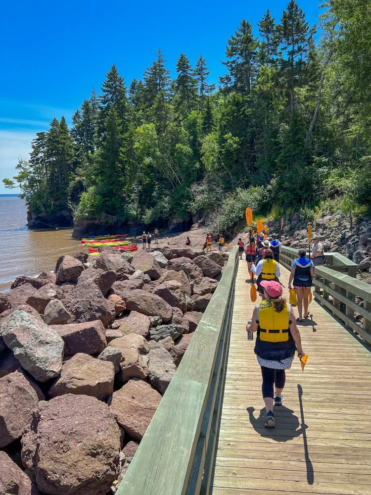 Kayak the Rocks and Walk on the Ocean Floor at Hopewell Rocks ...