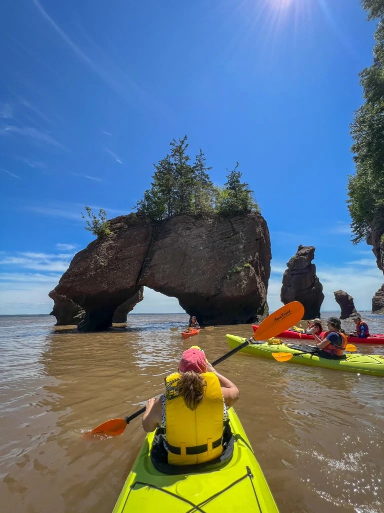 Kayak the Rocks and Walk on the Ocean Floor at Hopewell Rocks ...