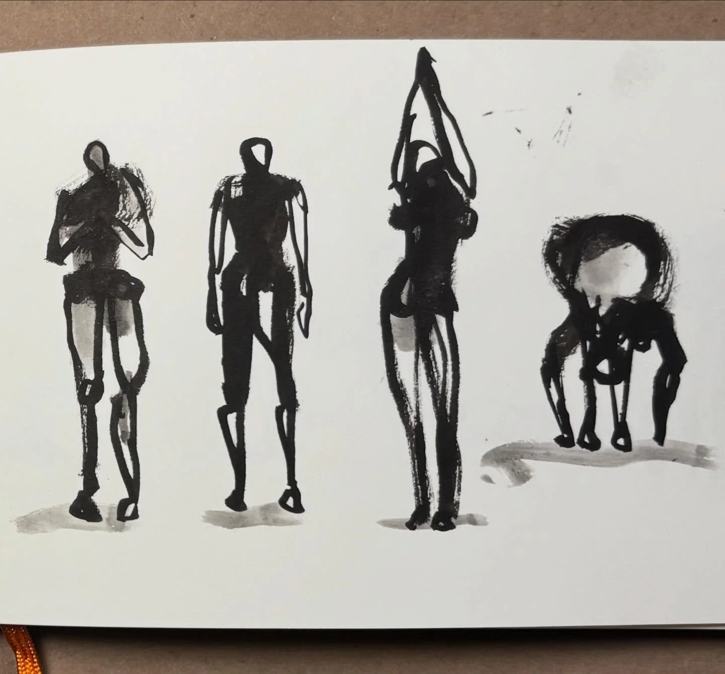 Rounding up some sketchbook drawing inspired by my yoga studies. It&rsquo;s been a deep dive into learning how to teach yoga- a lot about trusting the process and trusting myself in this journey. Figure drawing has been a joy to teach recently and I 