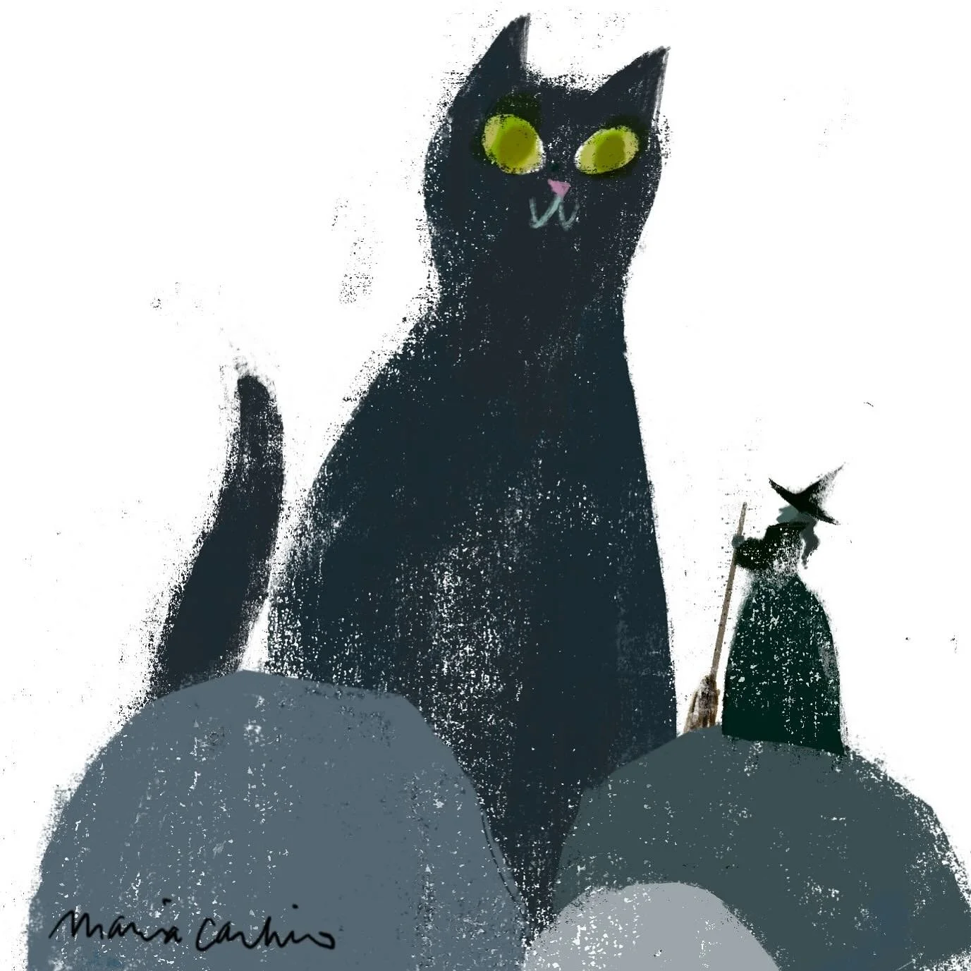 Sometimes it feels as though the cat runs the show. Happy Halloween!
#cats #blackcat #halloween #bigcats #witchandcat #witchy#witchcraft #witchesofinstagram #witchtober #blackcatlove #halloween🎃 #witchstagram