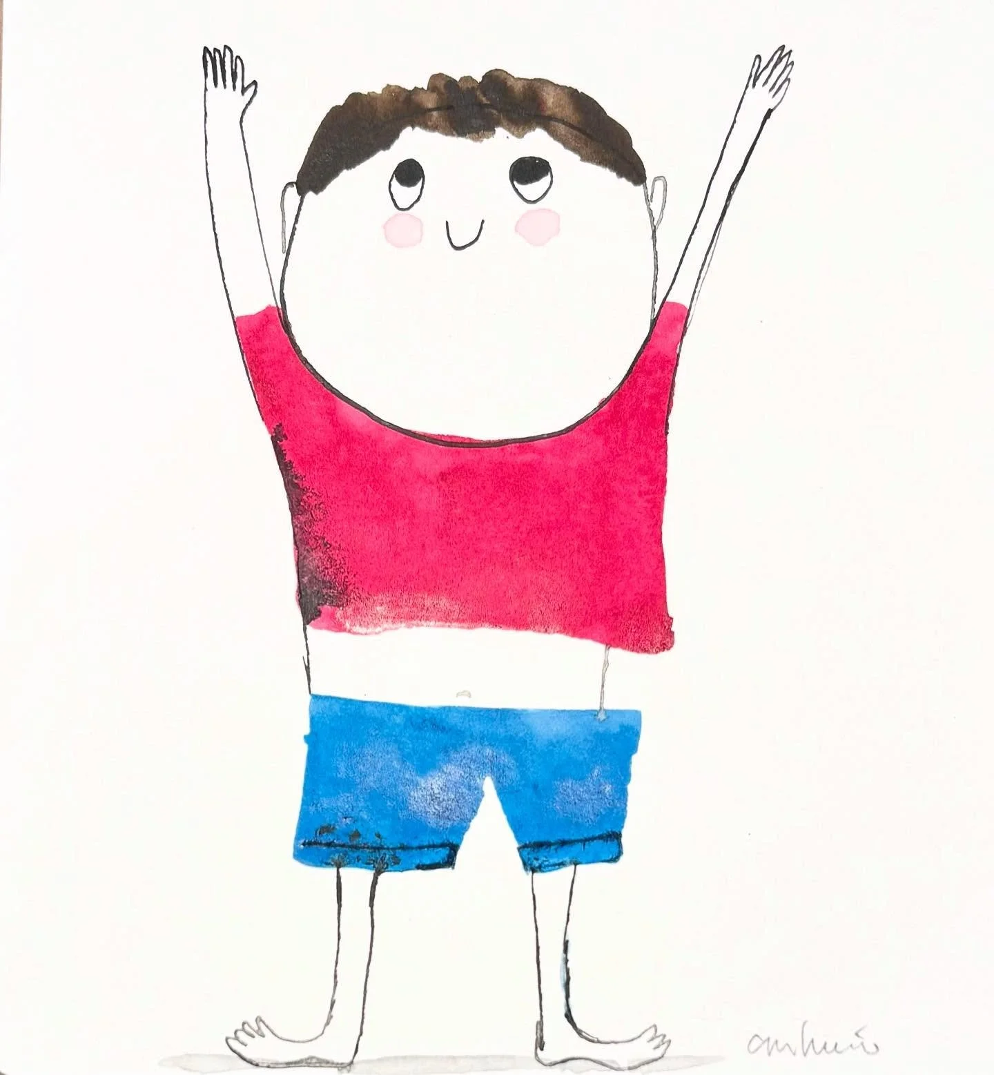 Morning stretch. #stretching #reaching #reachforthestars #reachyourgoals #reachingnewheights #reachtheapex #reachout #kiddo #kidreaching #kidstretching #kidlitart