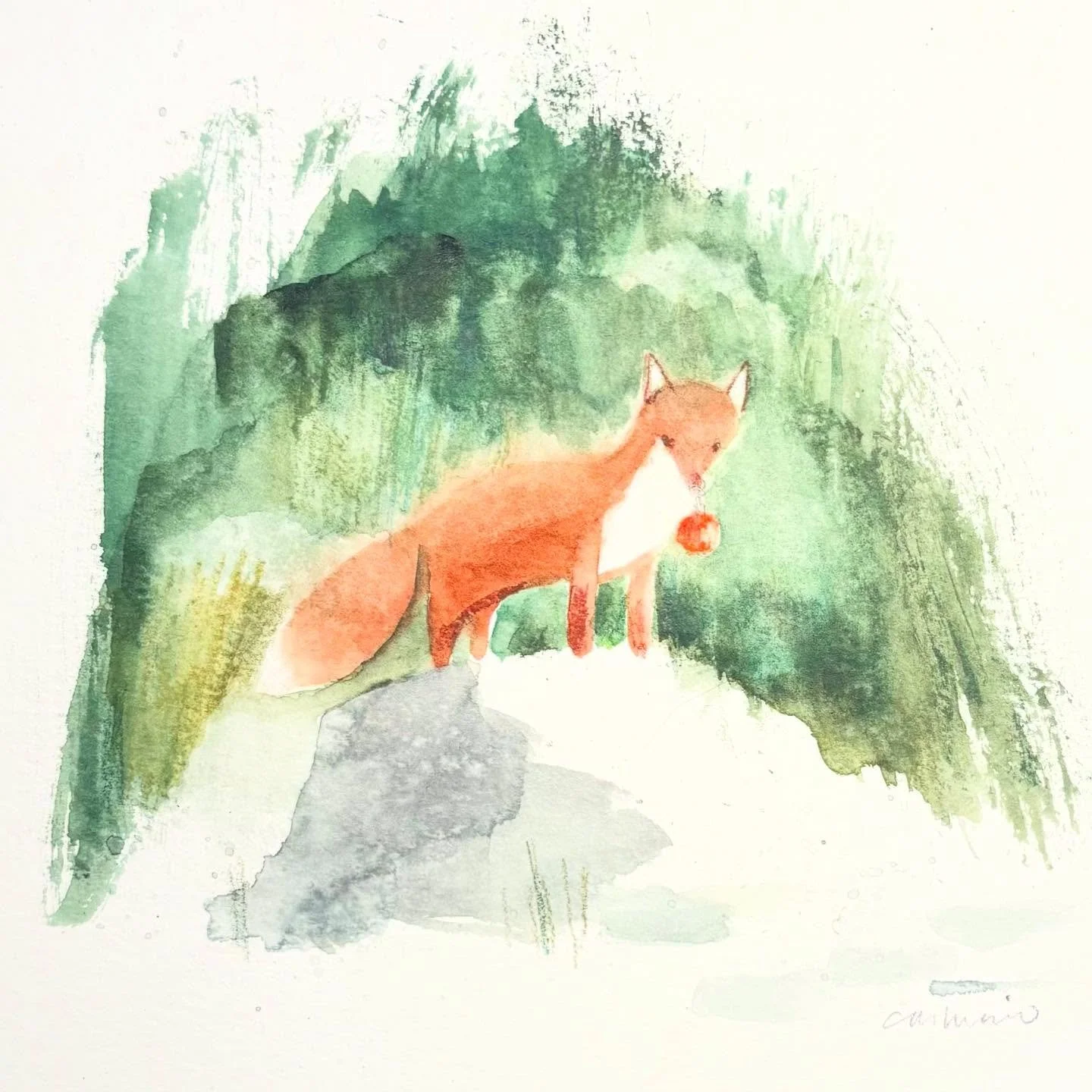 Getting into the winter mindset.
#fox #foxandsnow #winterfox #foxy #christmasfox #wintertime #redandgreen #foxes #holiday #kidlit