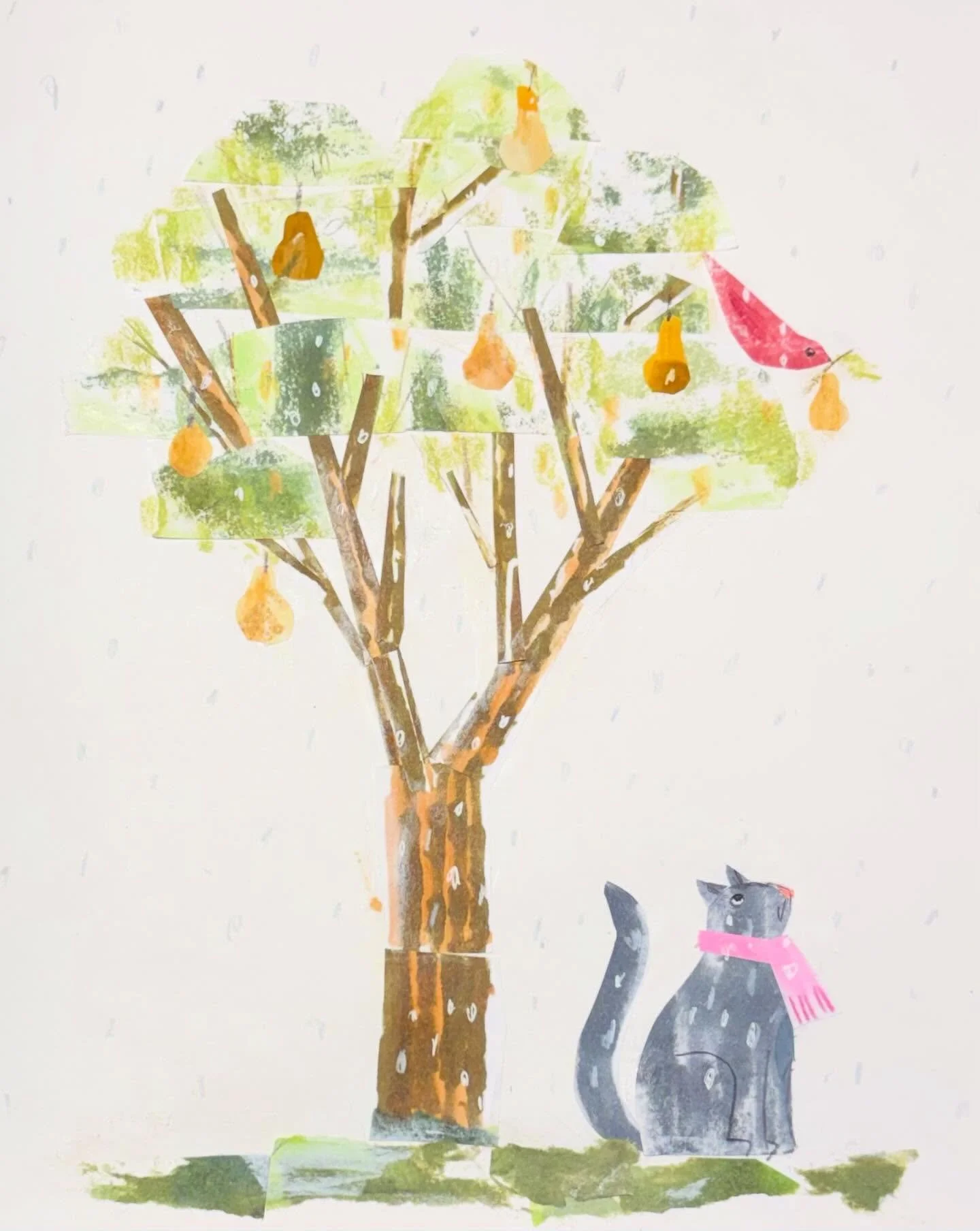 A partridge in a pear tree.
#apartridgeinapeartree #cats #trees #christmas #xmass