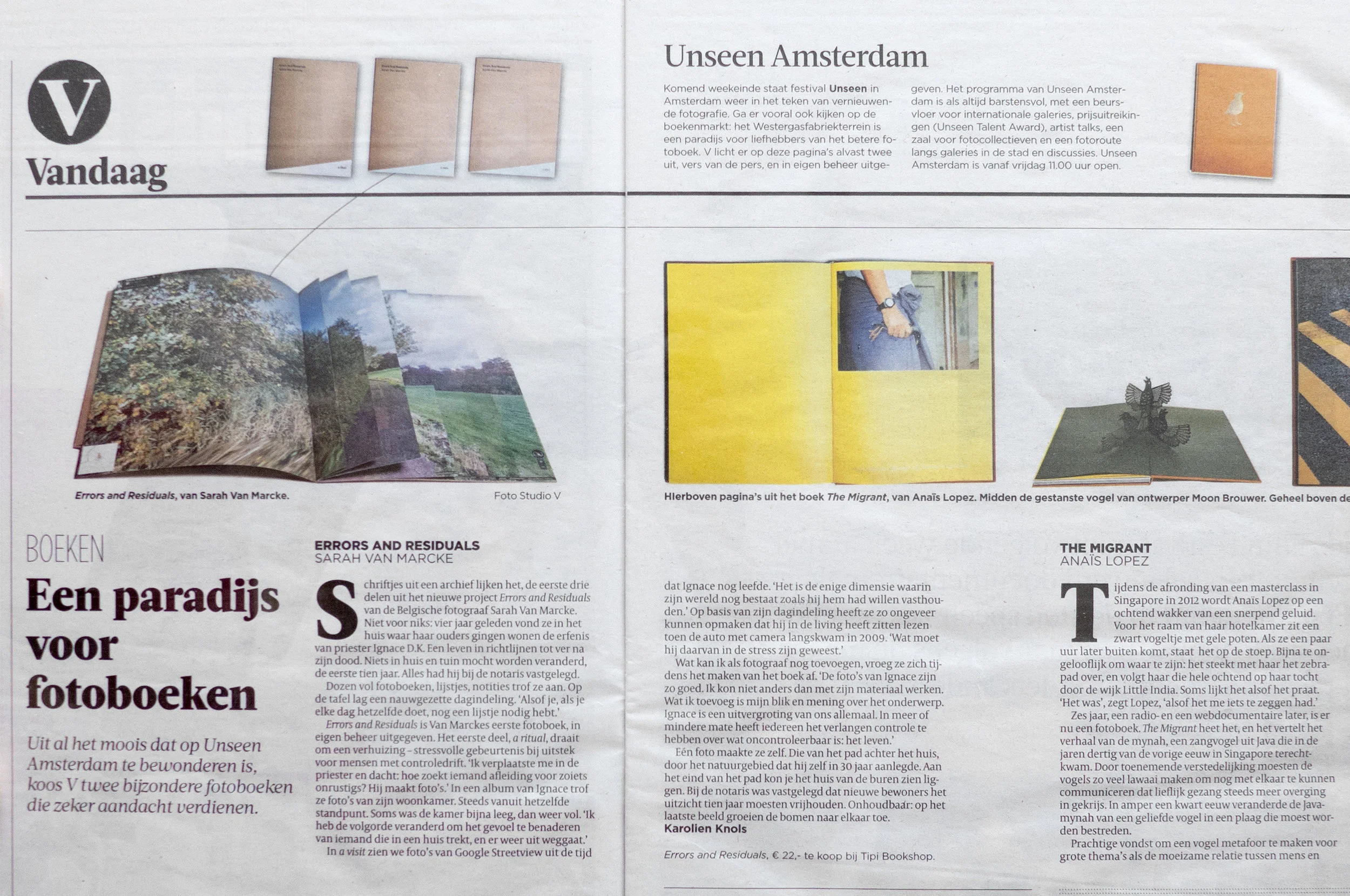 Book review - De Volkskrant - 21 september 2018