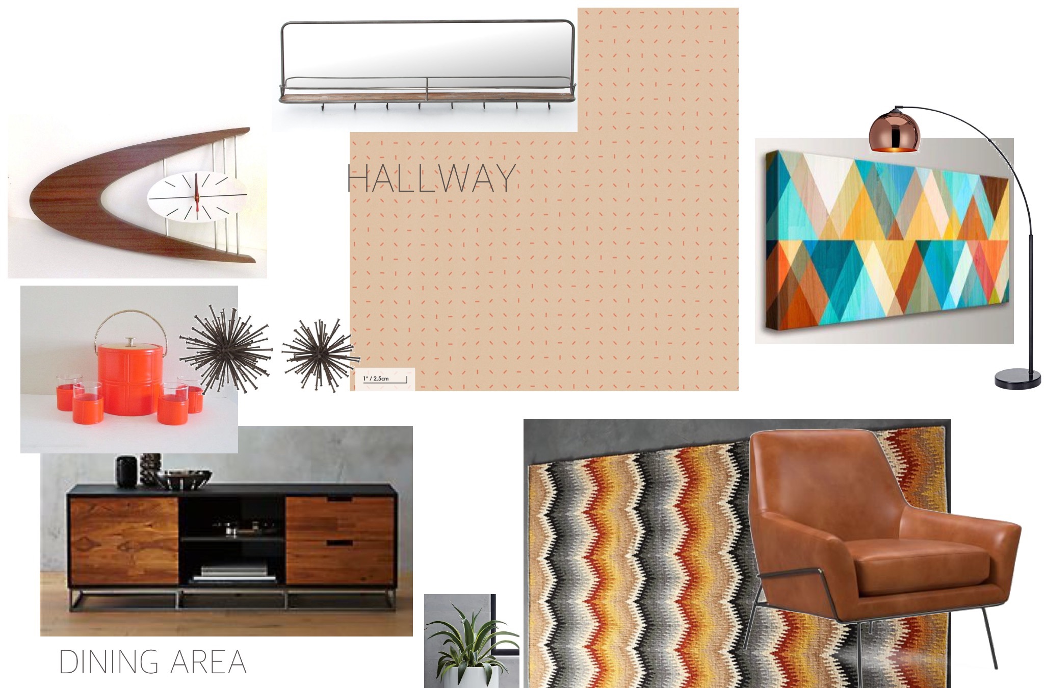 Mood-Board-Brooklyn-Condo-E-Design-Retro-Inspired-Colorful-Wall-Art