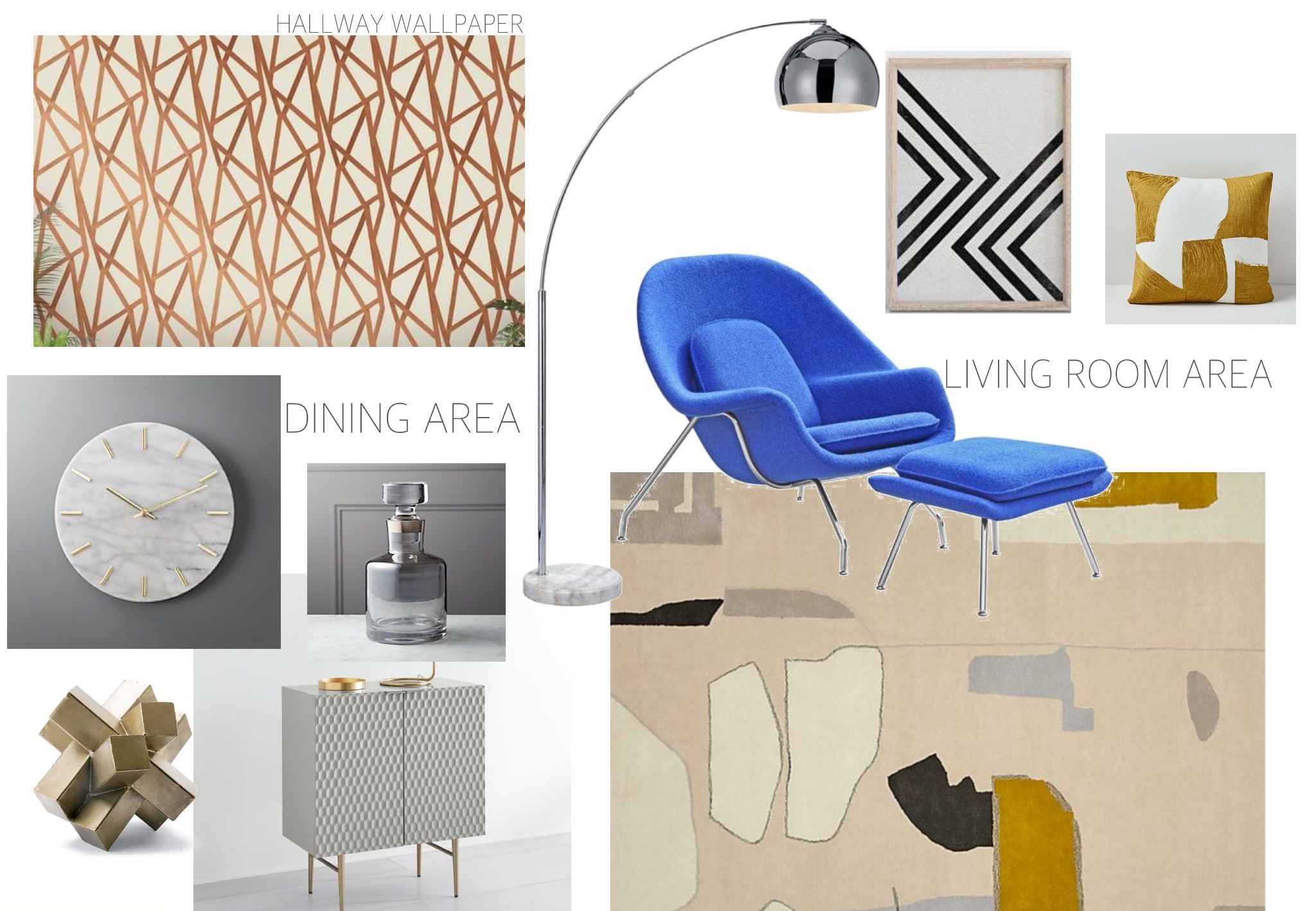 Mood-Board-Brooklyn-Condo-E-Design-Retro-Inspired-Gold-Blue