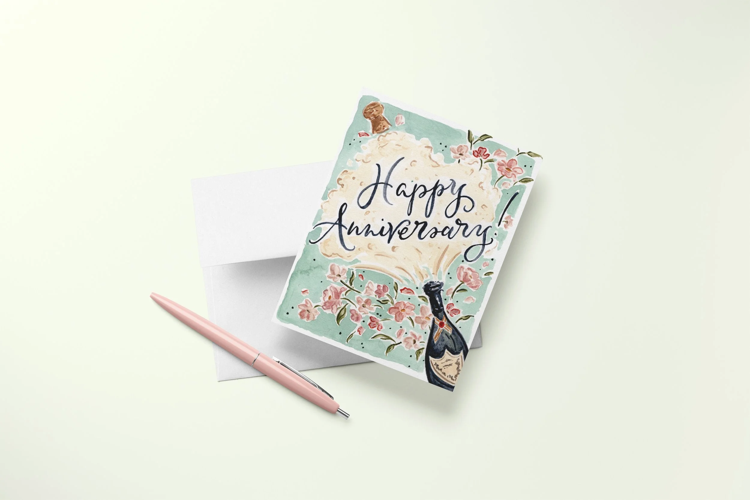 Pop the Bubbly Anniversary Card Mock with Pen.jpg