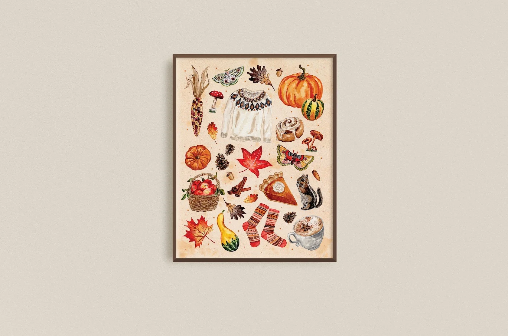 The Fall Edit Cozy Edition 11x14 Print Mock with Frame.jpg
