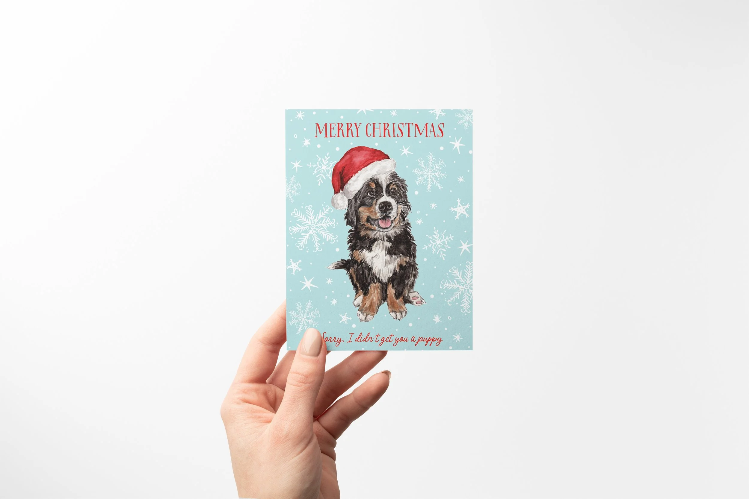 Sorry Not a Puppy Card Mock with Hand.jpg