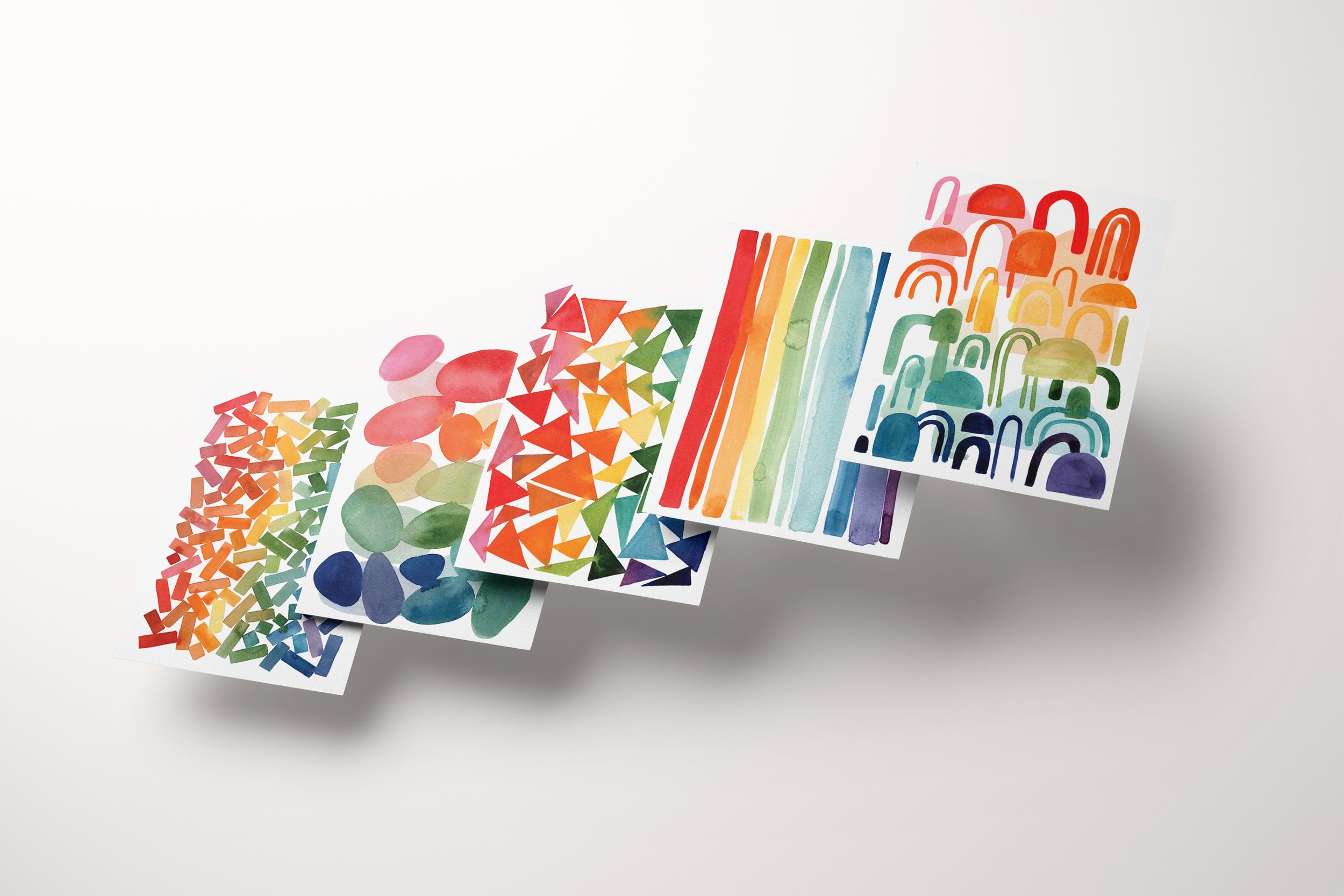 Rainbow Boxed Set of 5 Card Mock.jpg