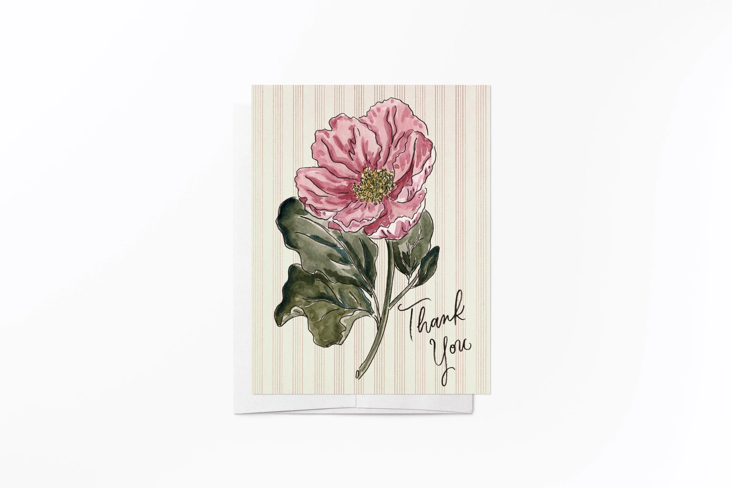 Thank You Flower with Stripes Card Mock.jpg