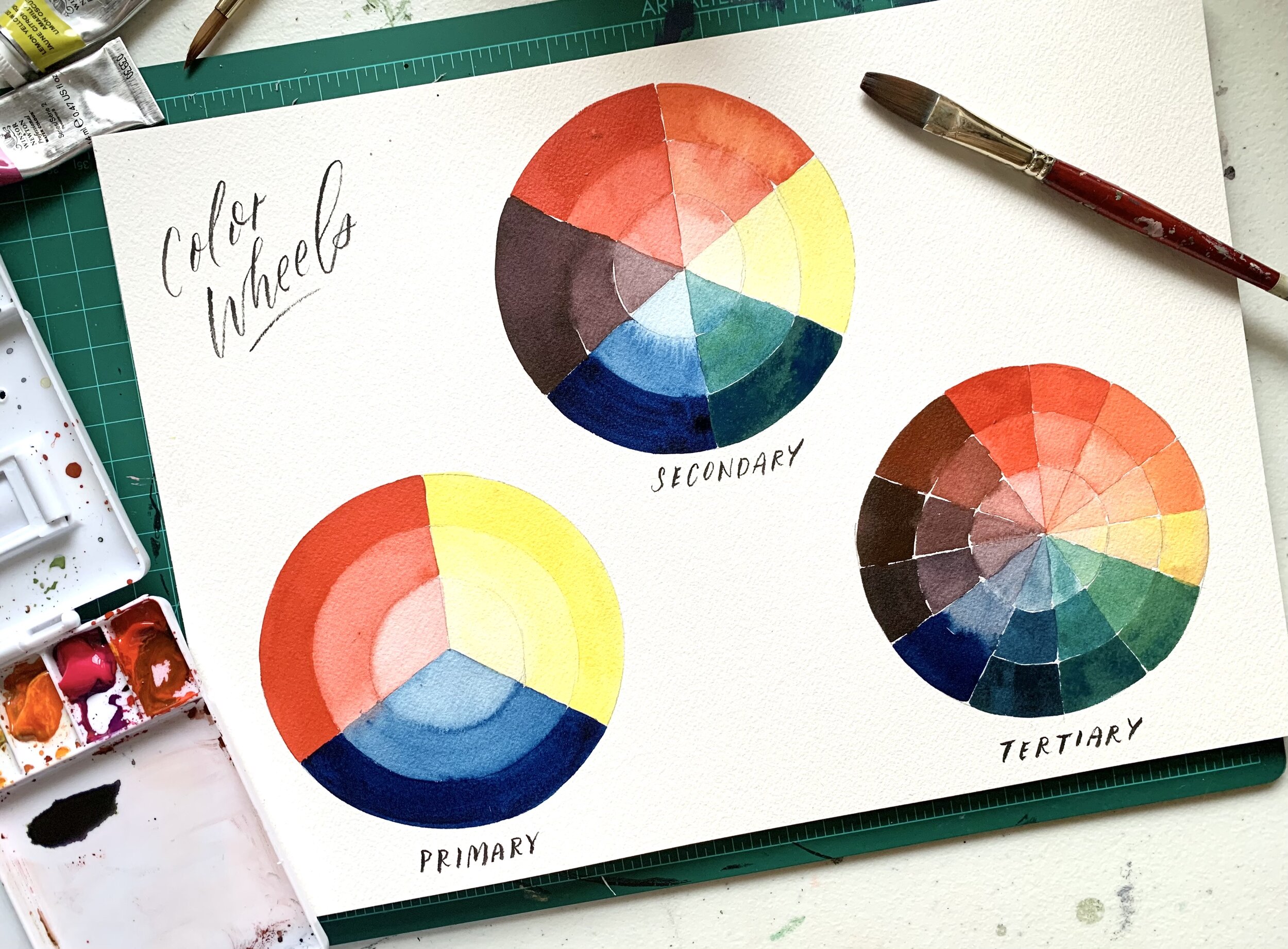 Color Theory and Complementary Palette online class