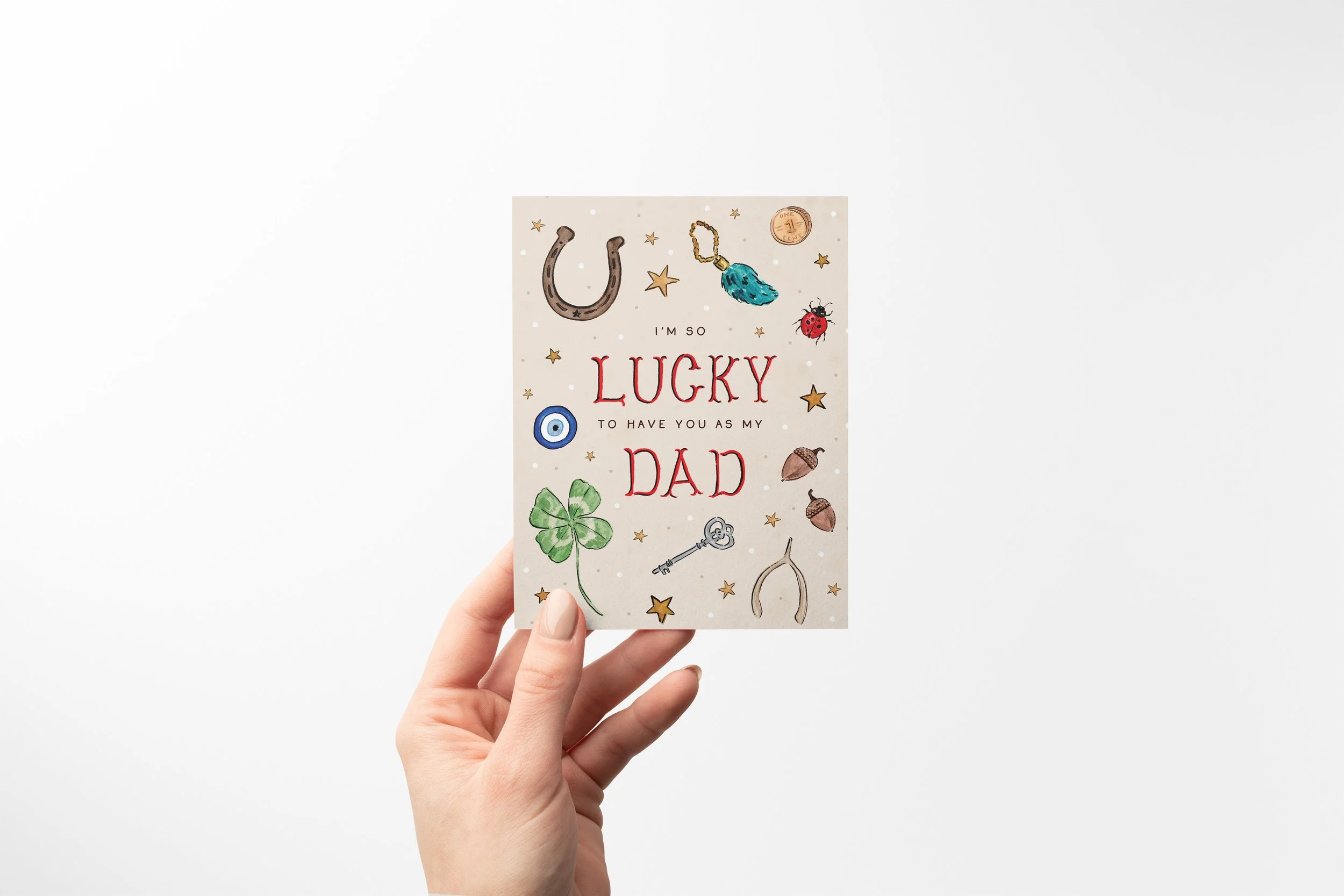 Lucky Dad Fathers Day Card Mock with Hand.jpg