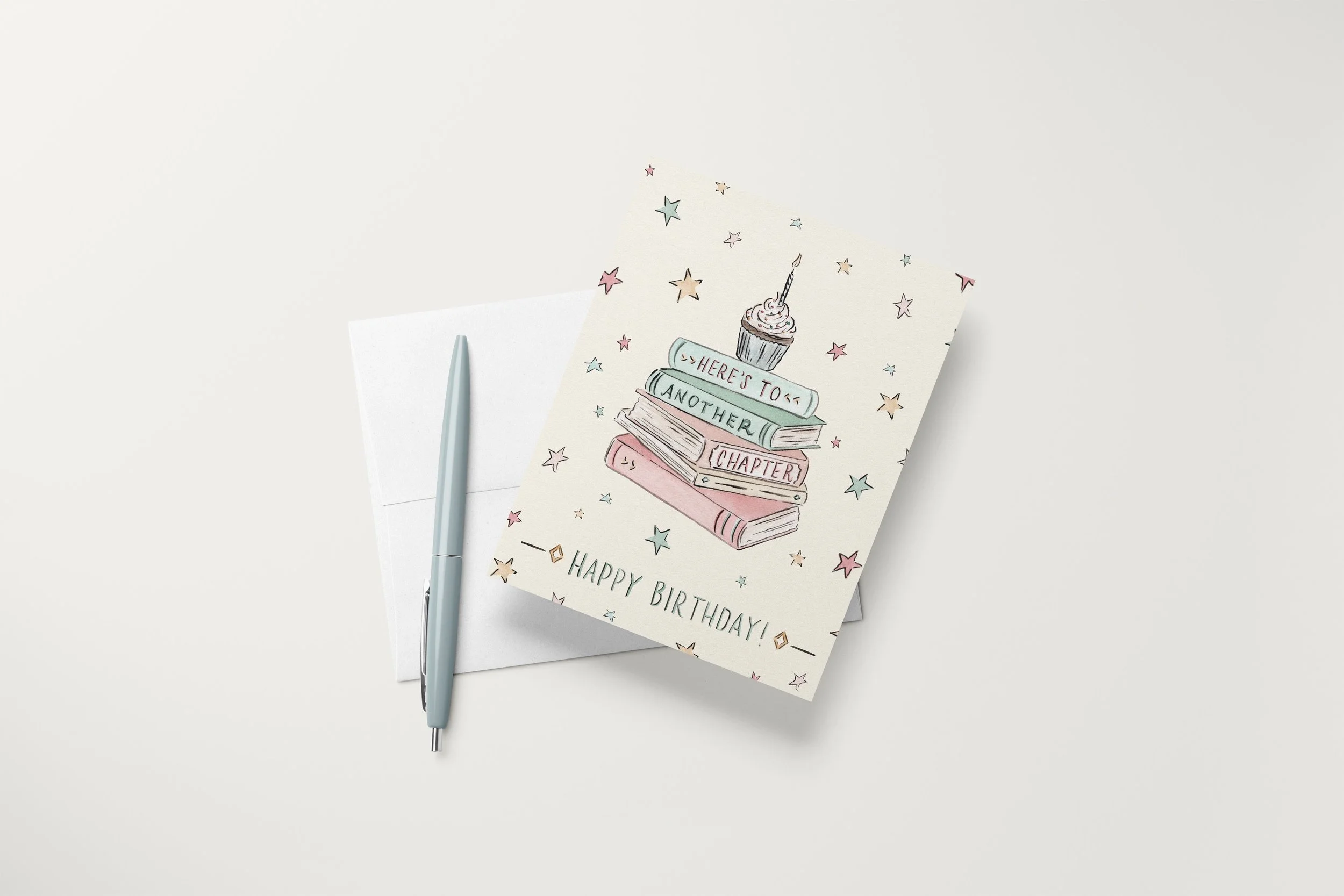 Heres to Another Chapter Book Card Styled with Pen.jpg