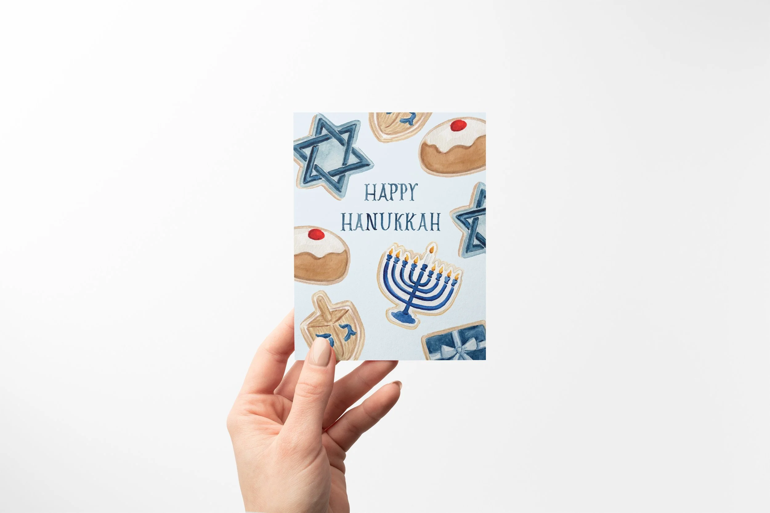 Hanukkah Cookies Card Mock with Hand.jpg