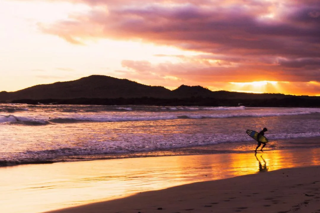 Surfing in the Galapagos Islands. Full travel blog guide to Isla Isabela, Galapagos.
