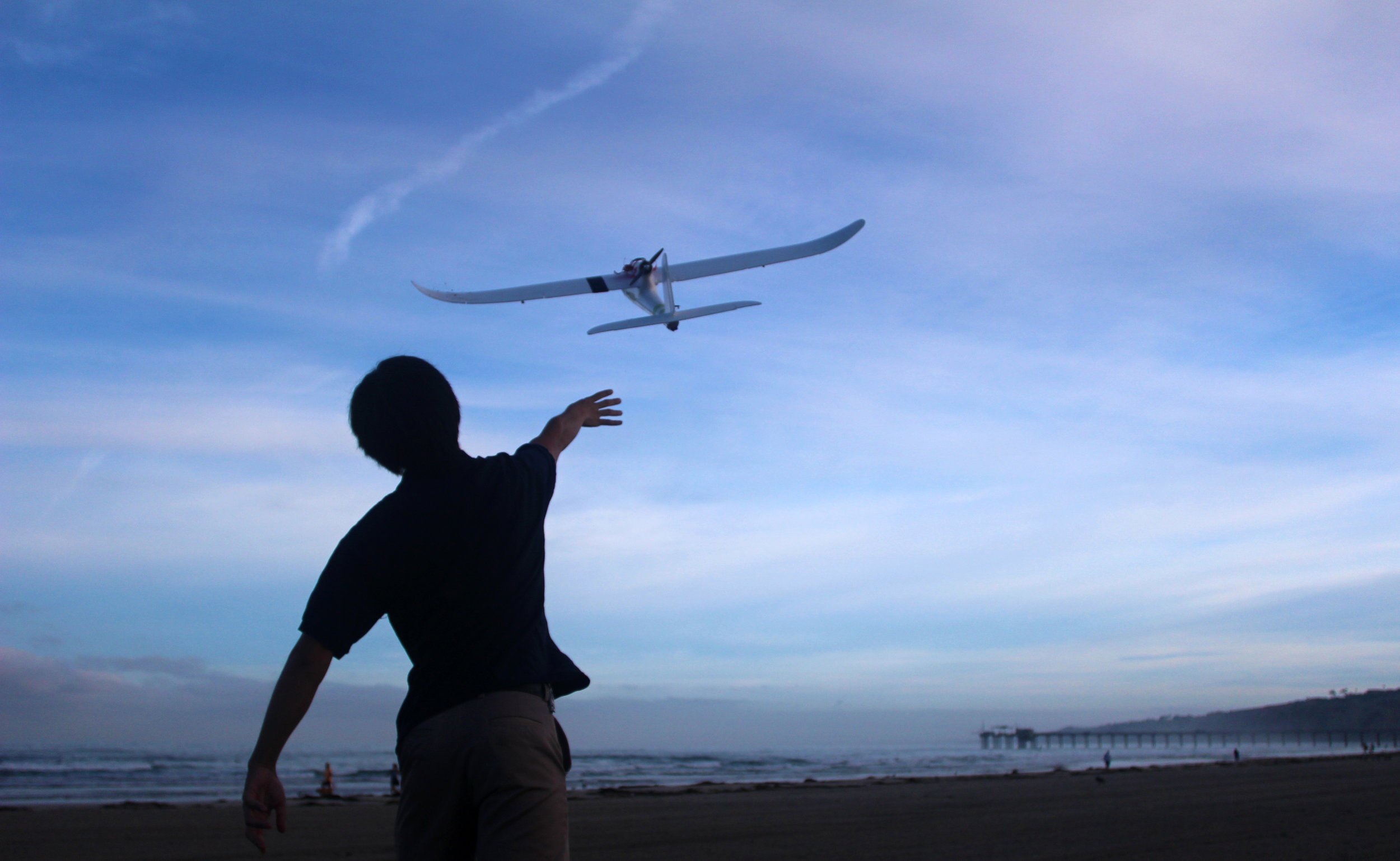 Launching Autonomous Airplane