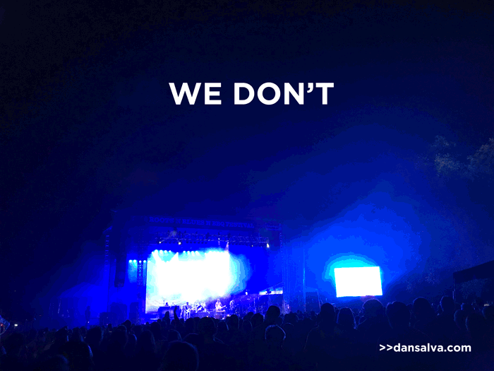 “I don’t know this band, but I like their stories.”