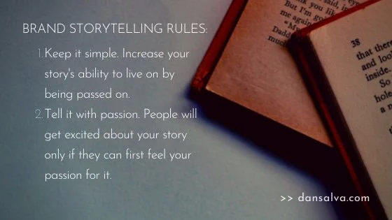 Finding a great brand story