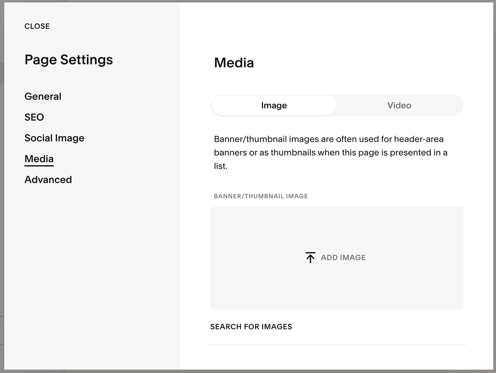 Squarespace image sizes banner