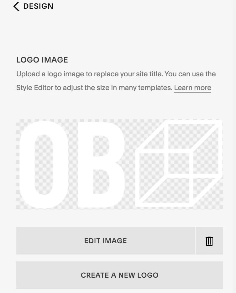 Squarespace image size logo upload