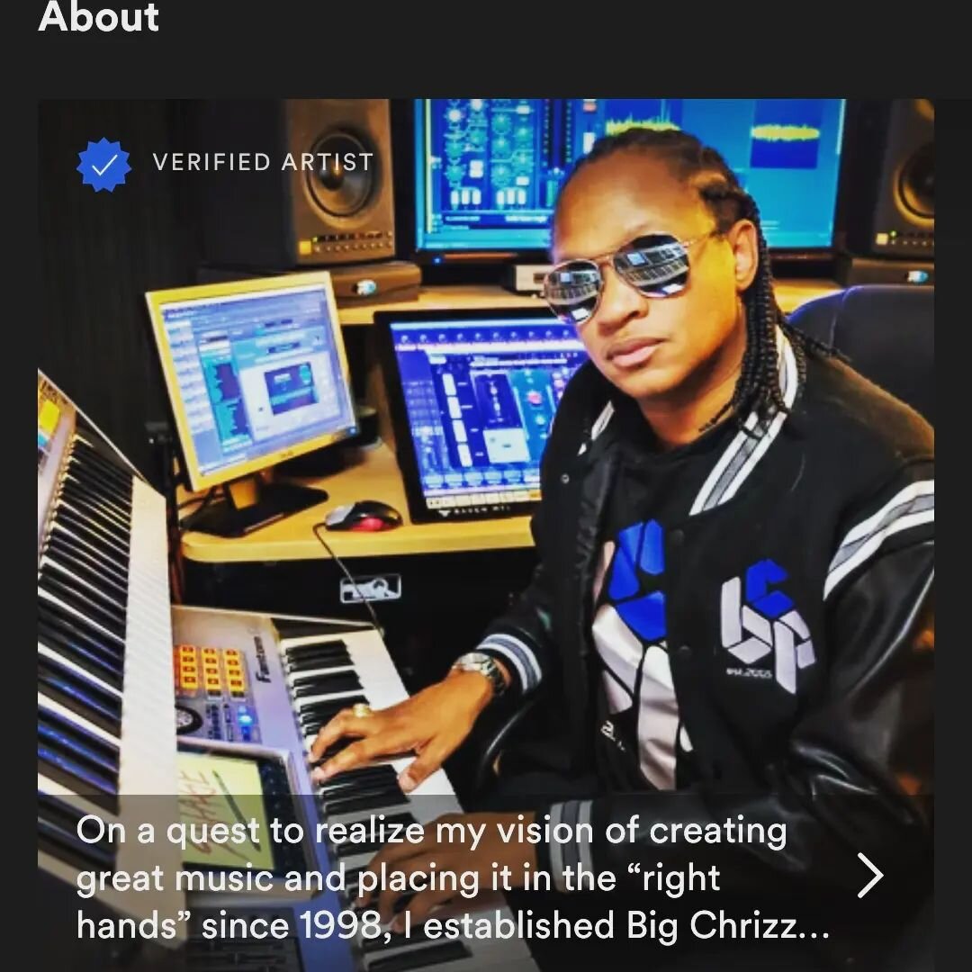 It ain't official until you're verified on @spotify and other platforms! #Spotify #iTunes #Music #musicproducer #musicproduction #recording #mixing #vocals #RolandFamily #rolandcloud #producer #follow #musician #producerlife #followme #singer #artist