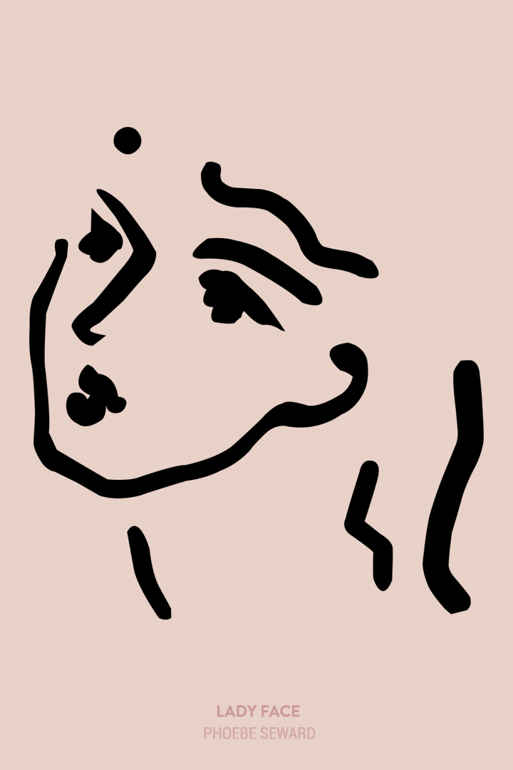 Lady Face by Phoebe Seward, 2018