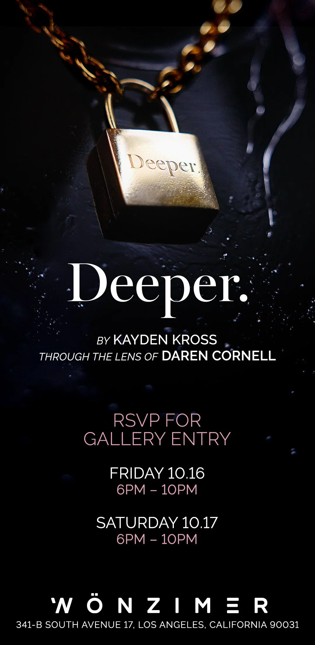 Deeper by Kayden Kross. Through the Lens of Daren Cornell