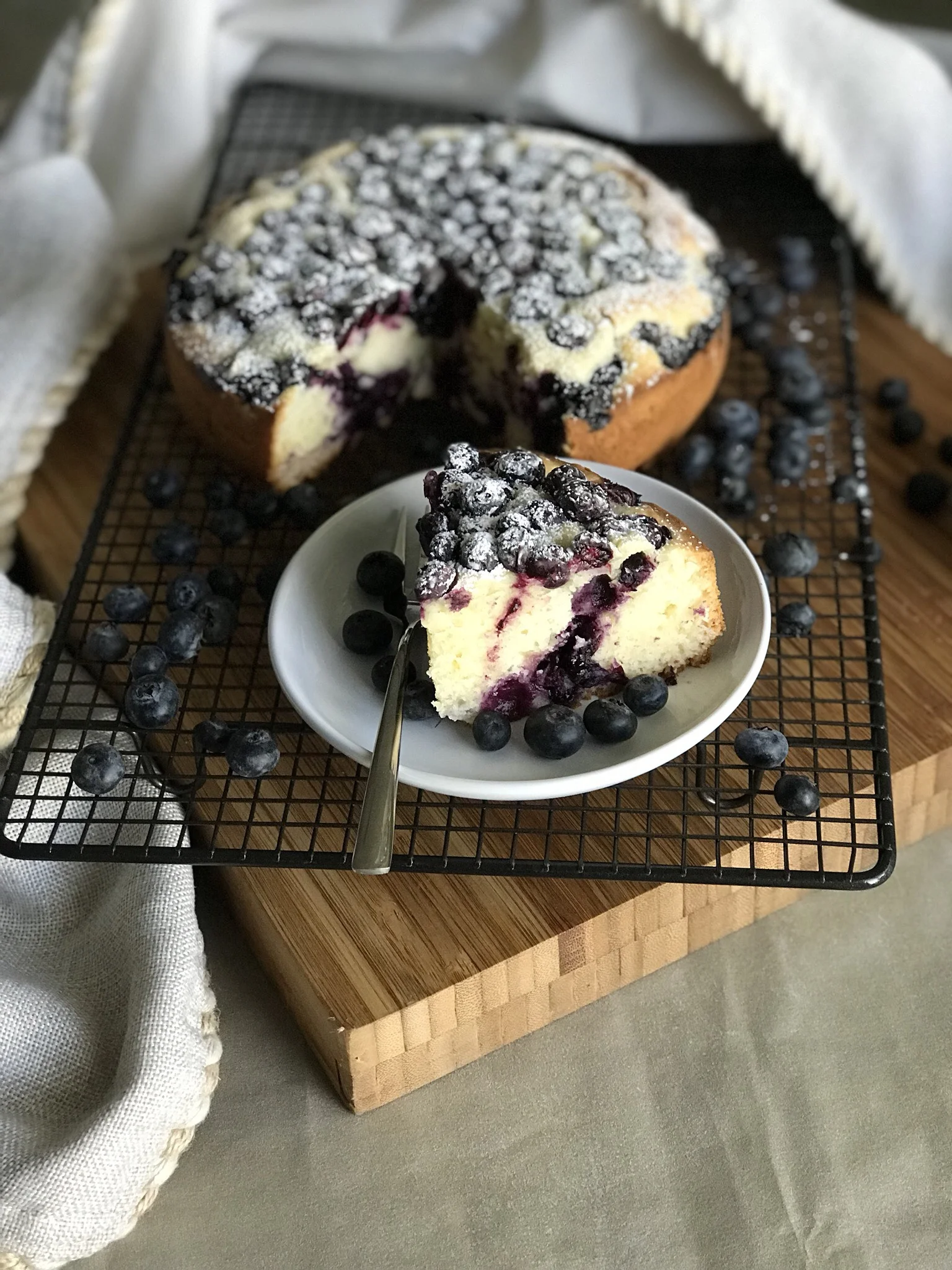 Lemon Blueberry Cake