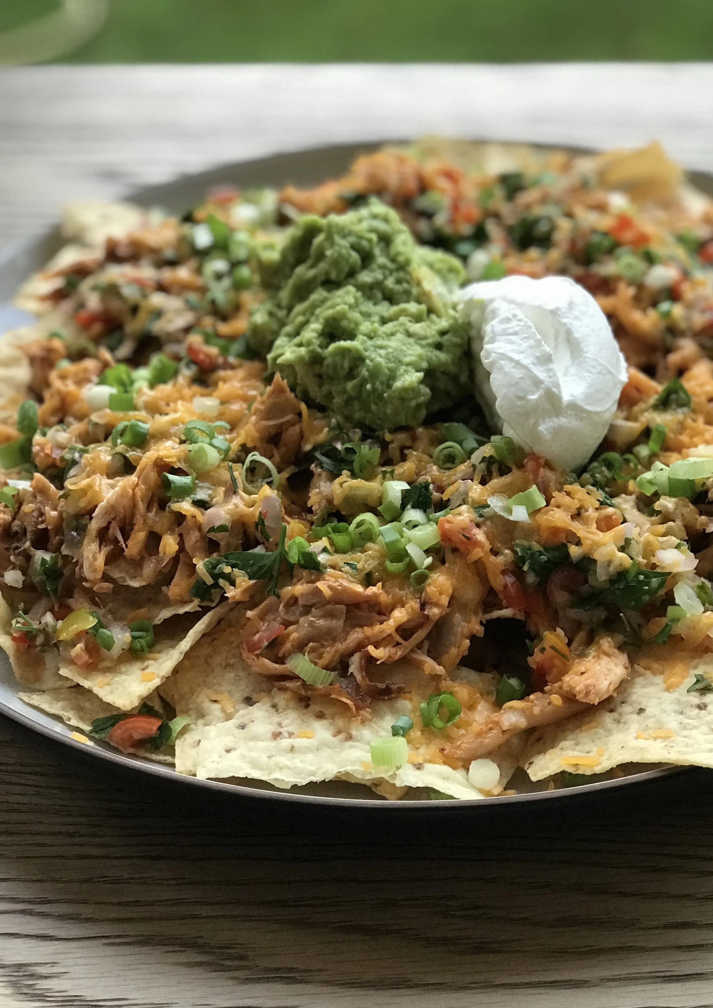 Loaded Chicken Nachos Mischef Amo