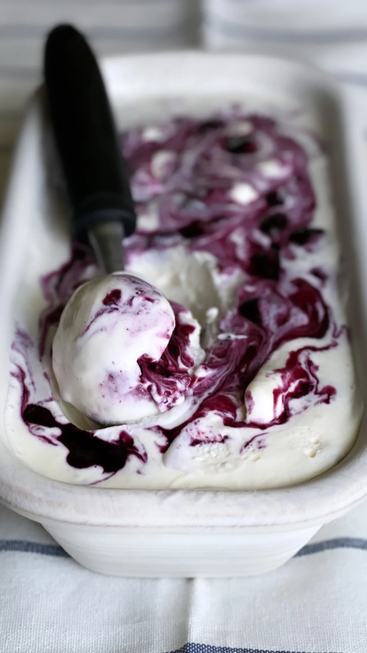 Blueberry Cheesecake Ice Cream