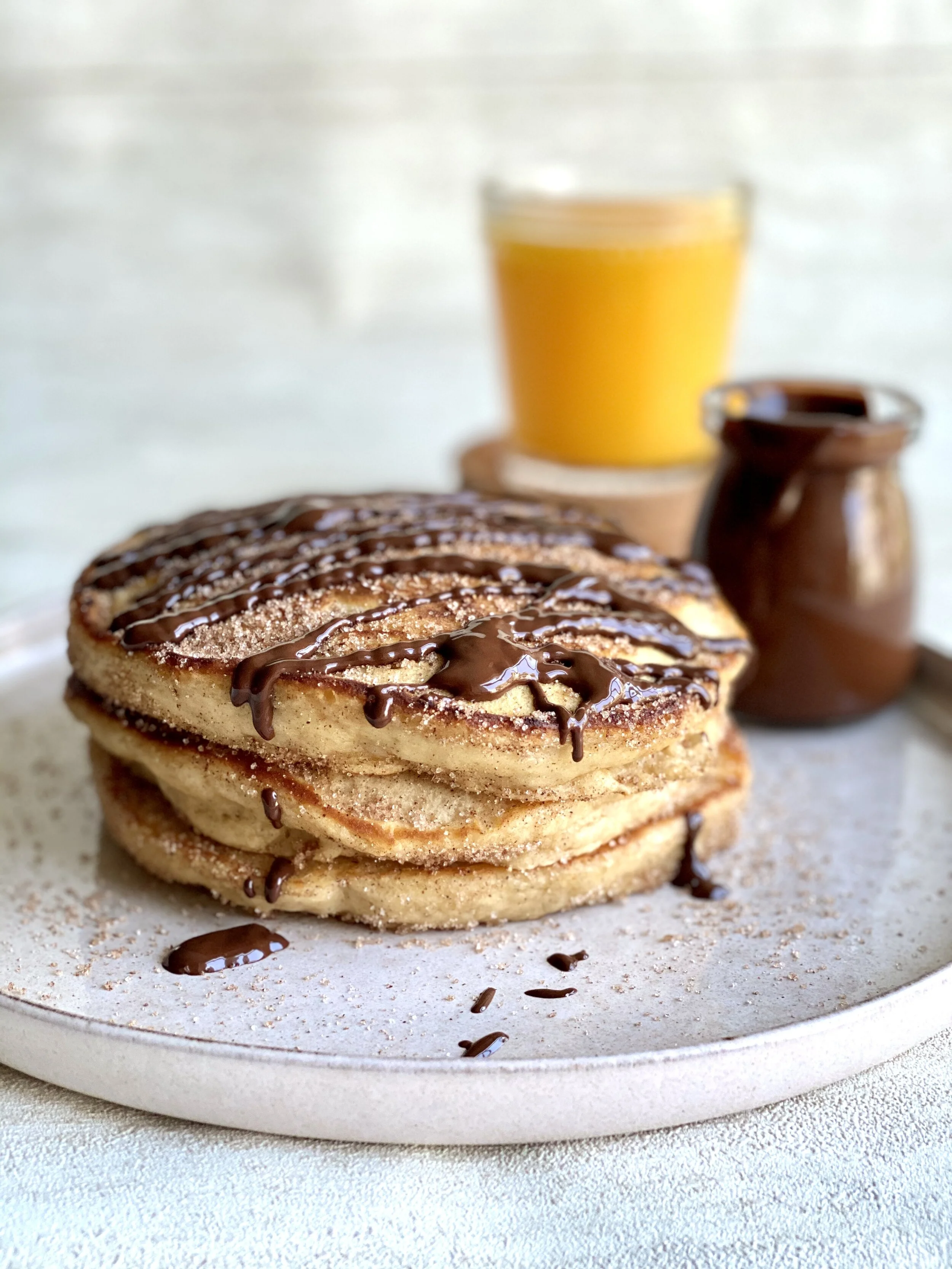 Churro Pancakes Mischef Amo
