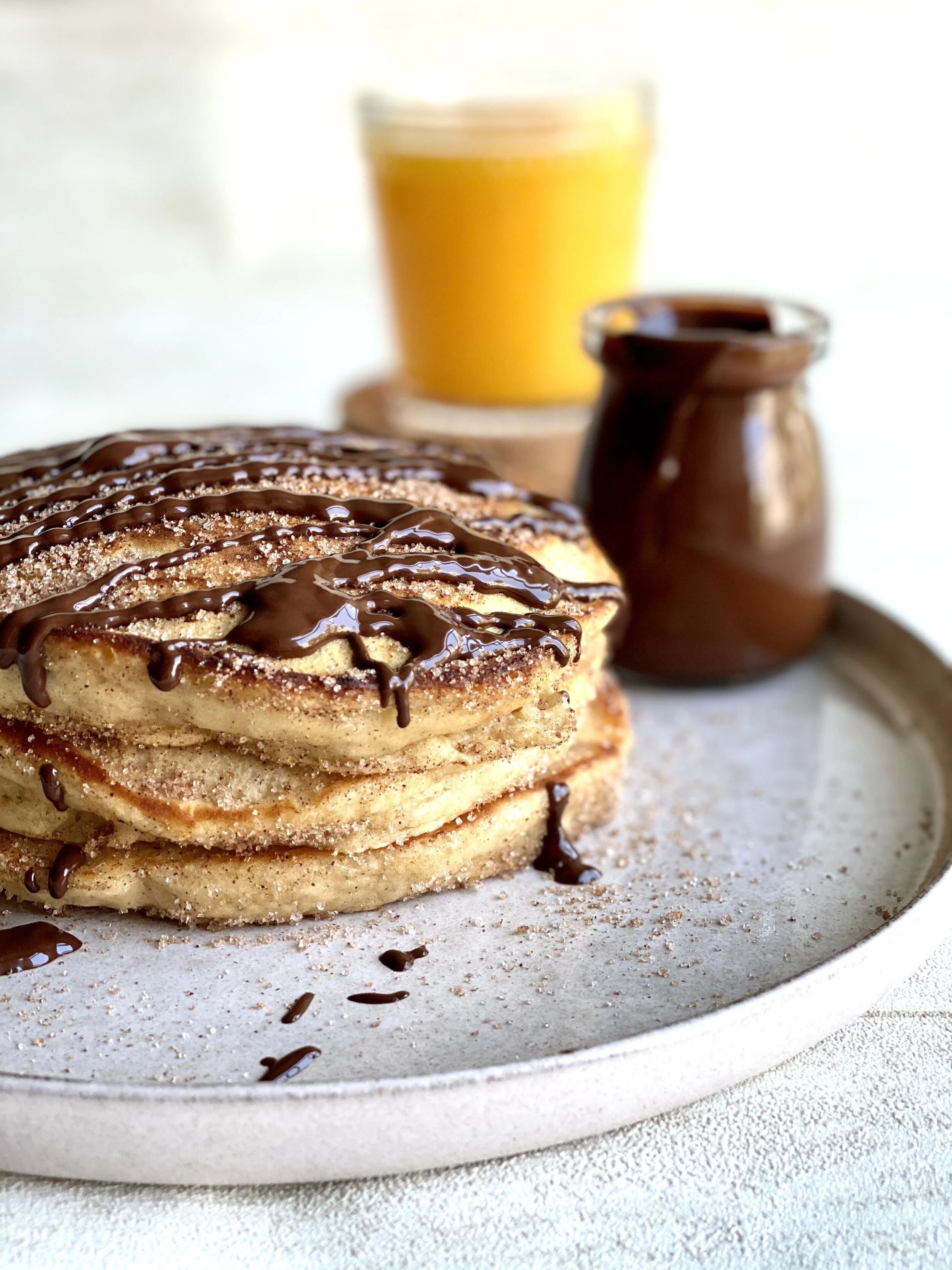 Churro Pancakes Mischef Amo