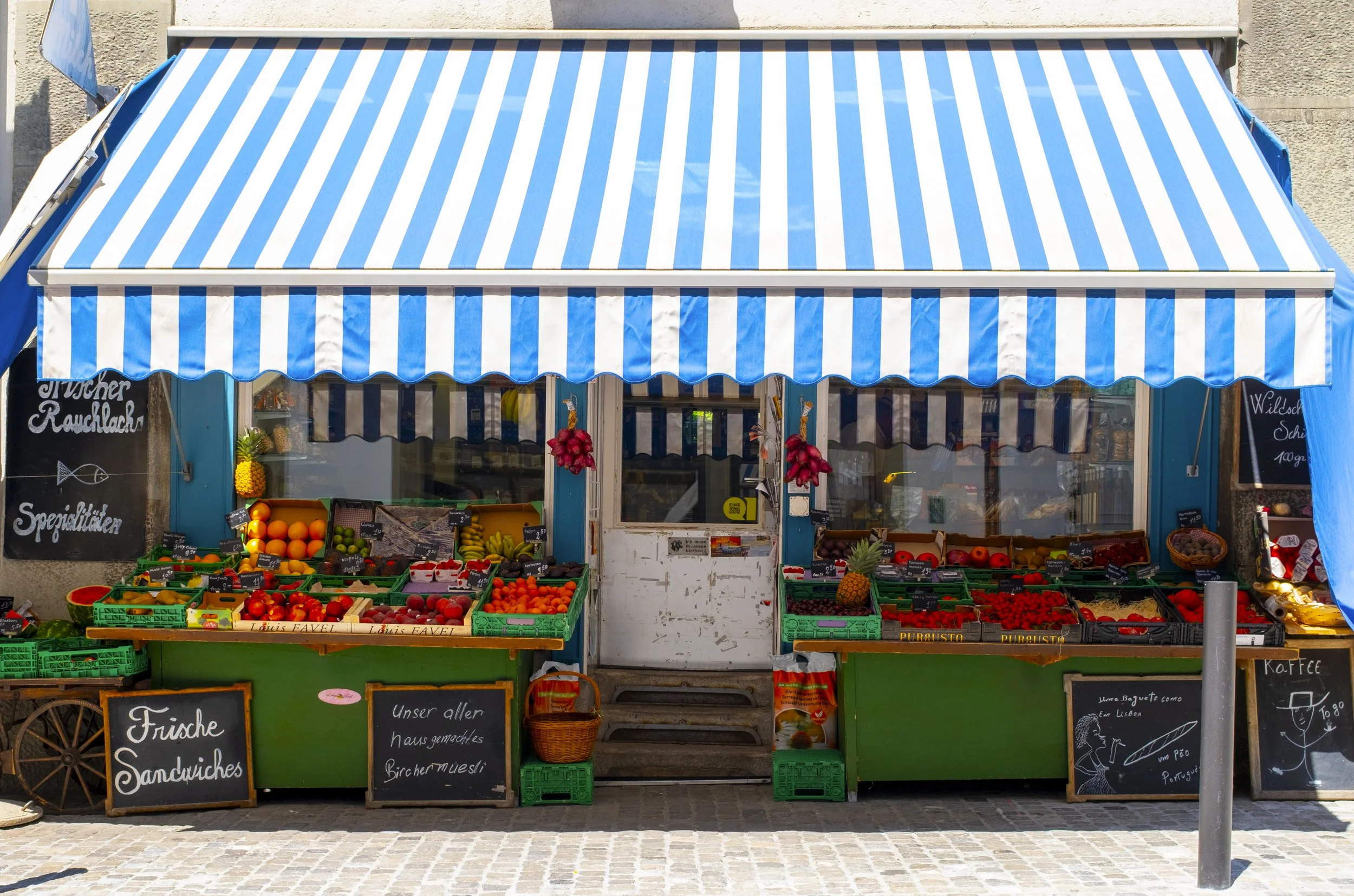 Fruit Stand - Zurich Switzerland