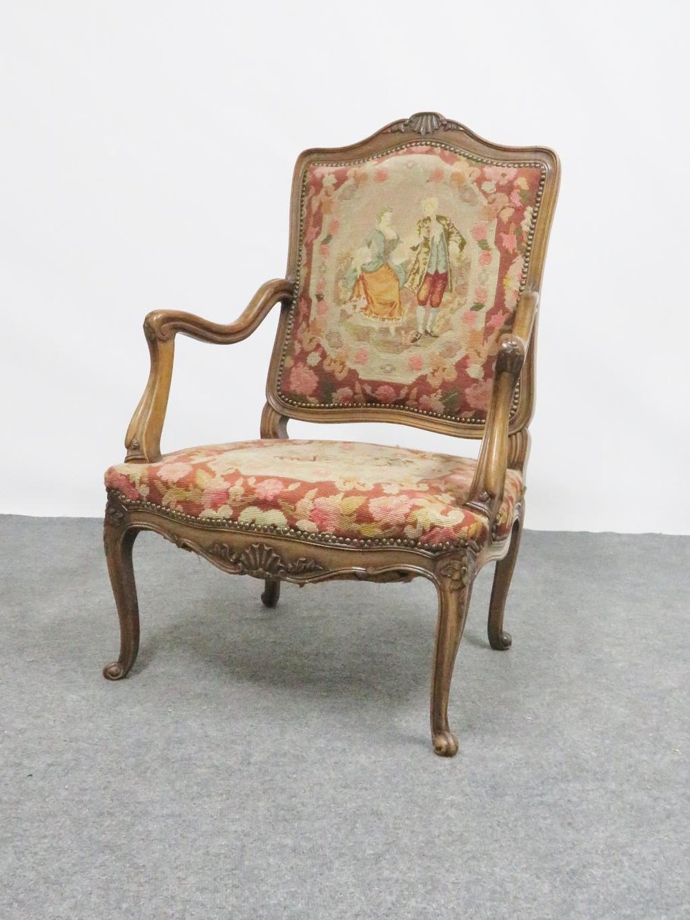 antique louis xv chair