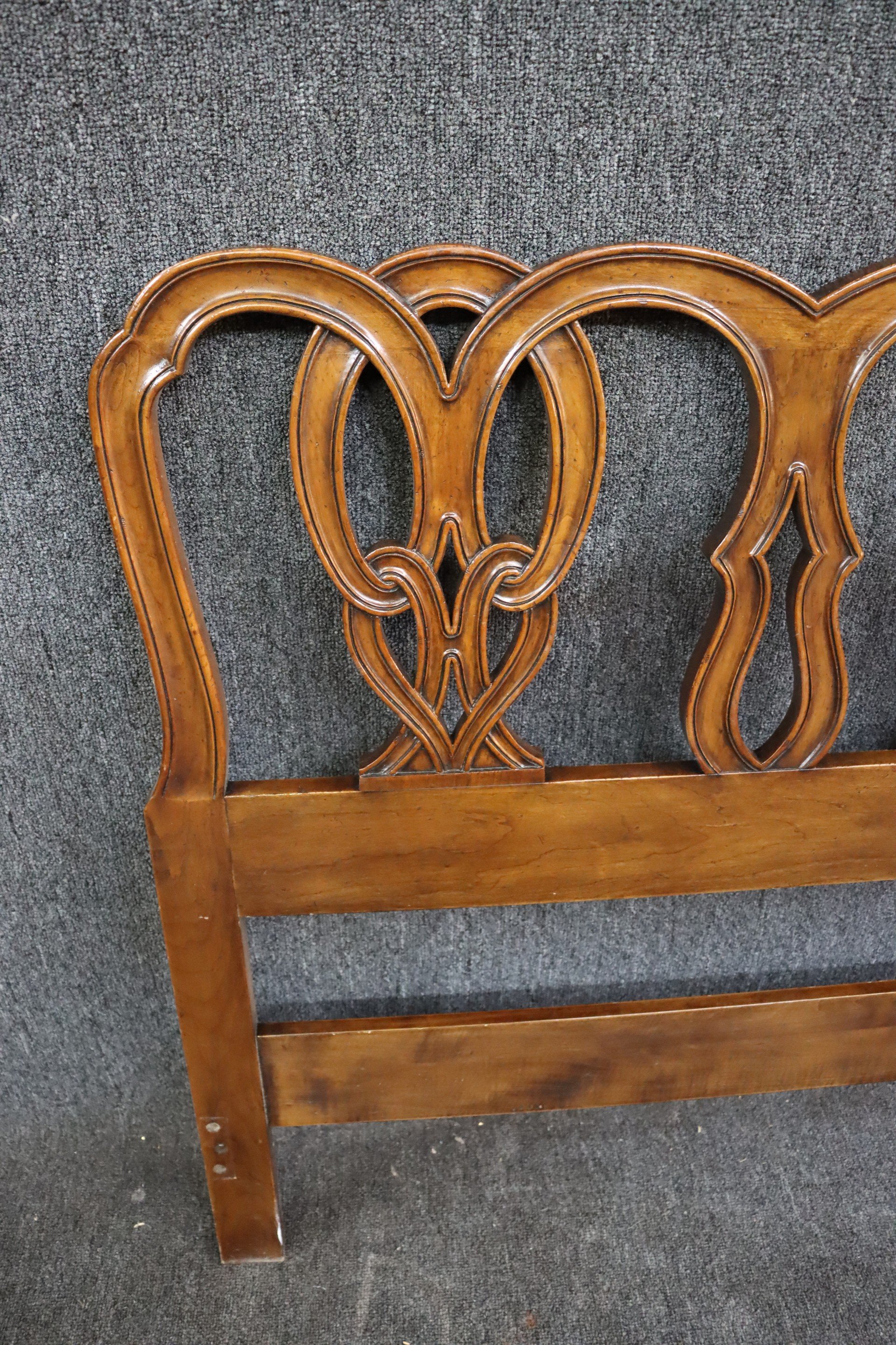 Queen Cherry Headboard by John — Sonty Johns' Antiques