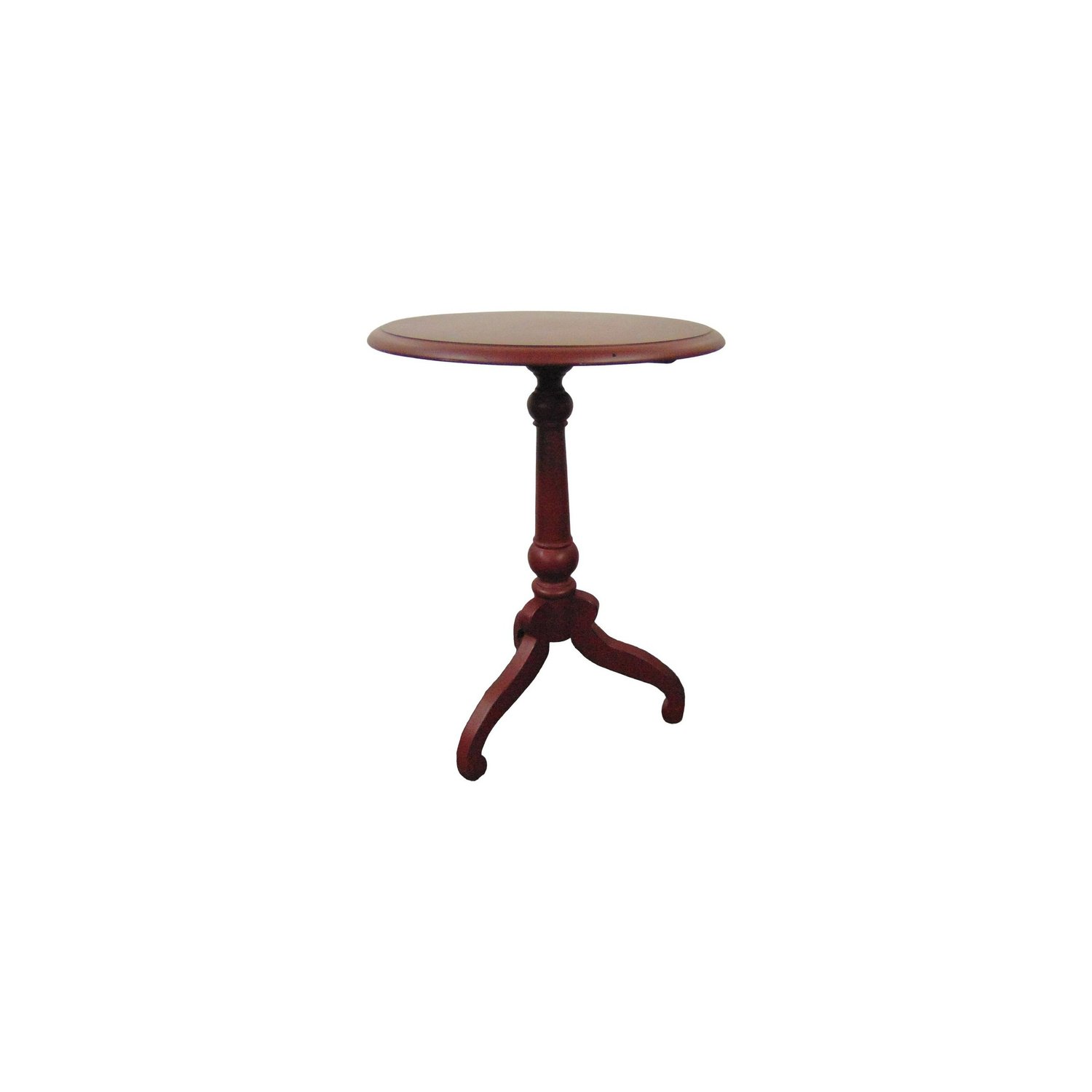 Arbejdskraft skrot rytme Ethan Allen New Country Red Painted Side Table — Sonty Johns' Antiques