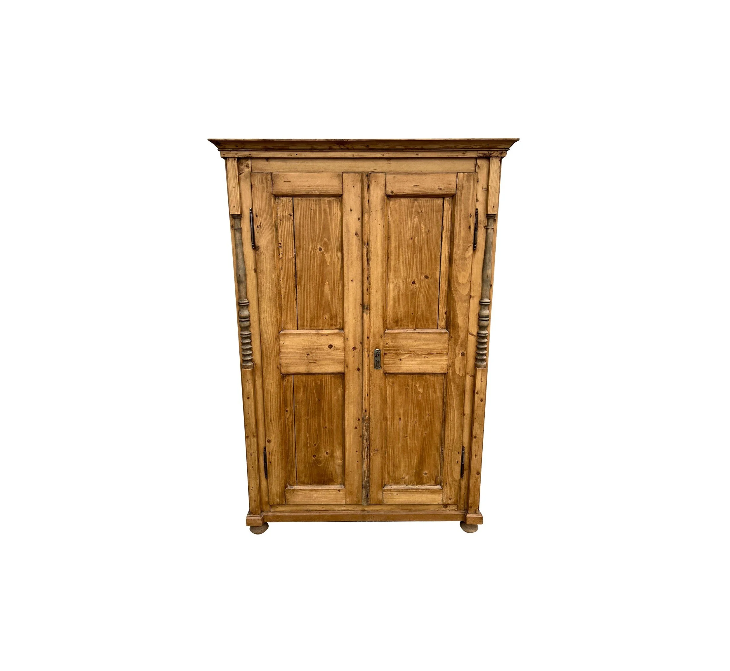 Late 1890s Swedish Pine Armoire — Sonty Johns' Antiques