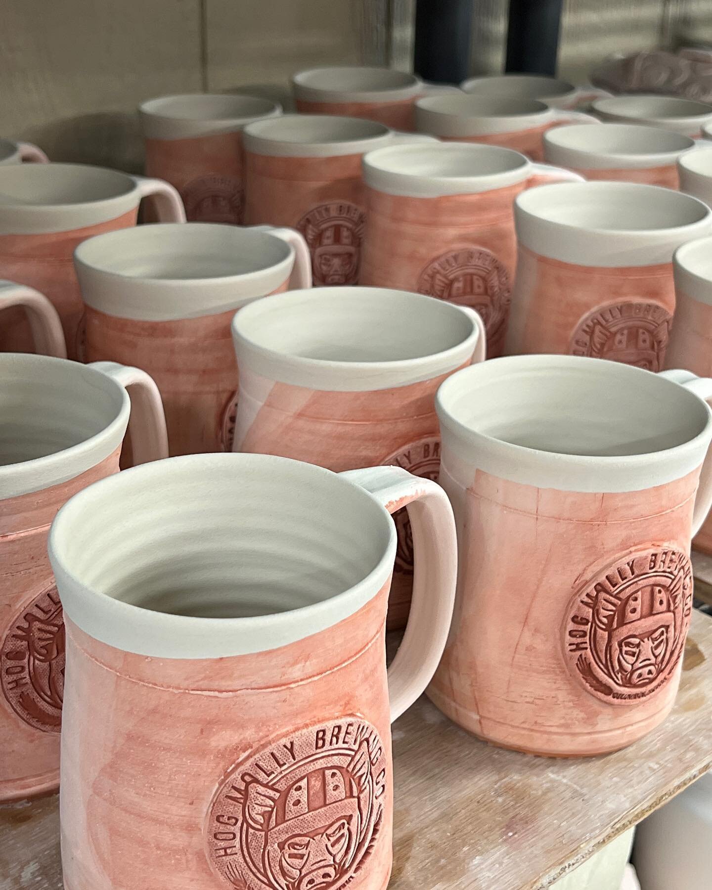 #NextSteps in the process. Making mugs for @hogmollybrewing