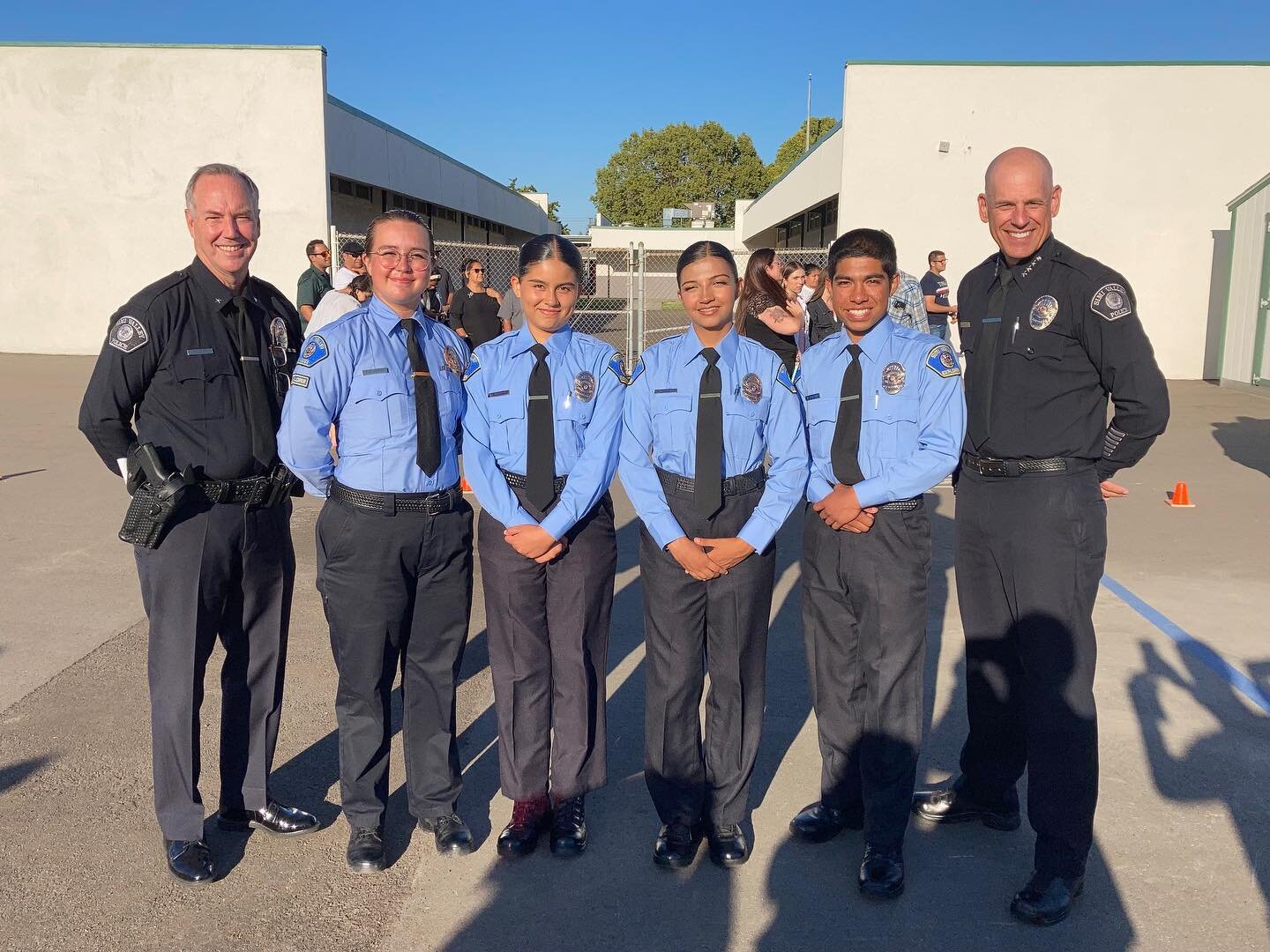 Congratulations to our new Police Explorers, now, without the &ldquo;recruit&rdquo; at the end!

Thank you so much to Simi Valley Police Chief David Livingstone and Simi Valley Police Commander Meyer for showing up for our Explorers graduation on Jul