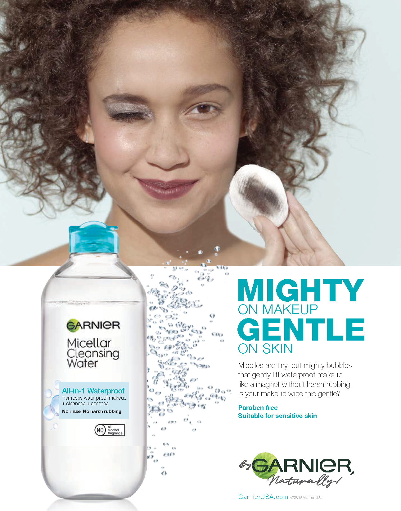 garnier micellar water commercial