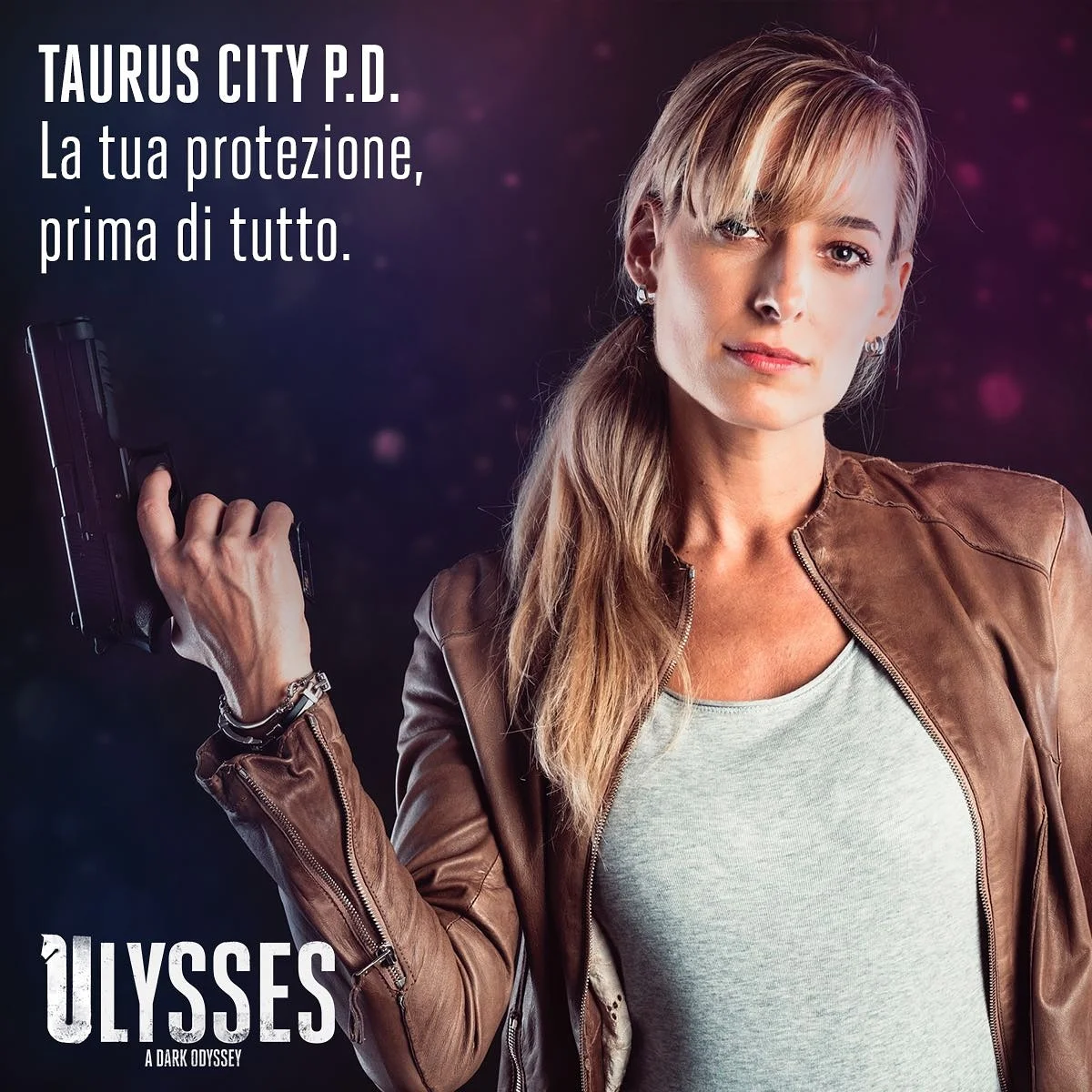 Jessica's promotional shot for her character in the feature film "Ulysses"