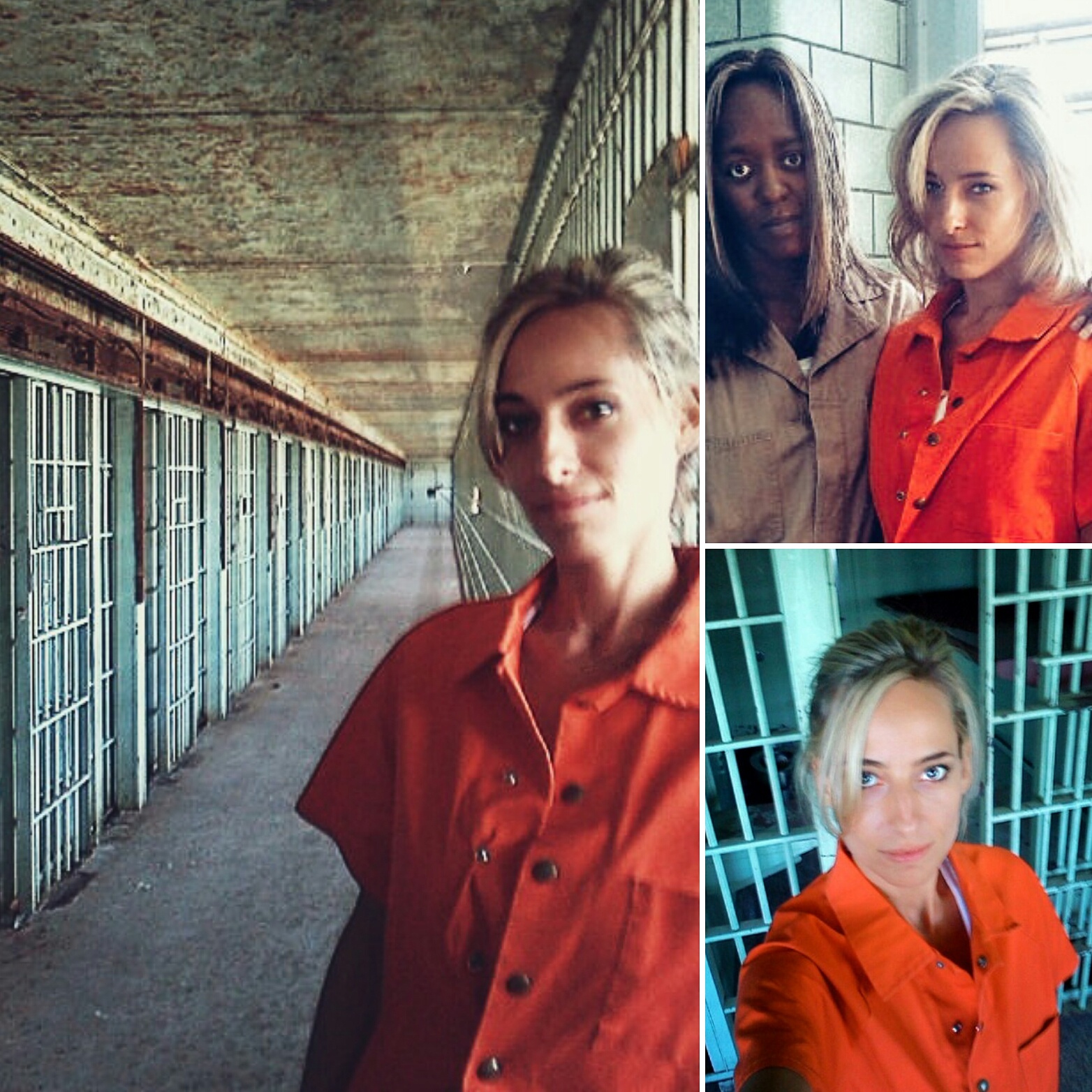 Jessica sul set della fiction tv americana "Manhattan Madame" per la rete Lifetime