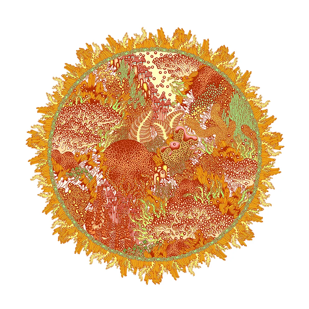 1 Gram of EARTH 002 , 2016, 50cmx50cm. Giclee print, edition of 50.