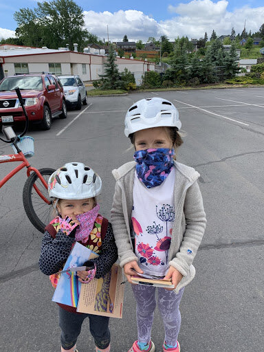 SGMadsens at book truck.jpg