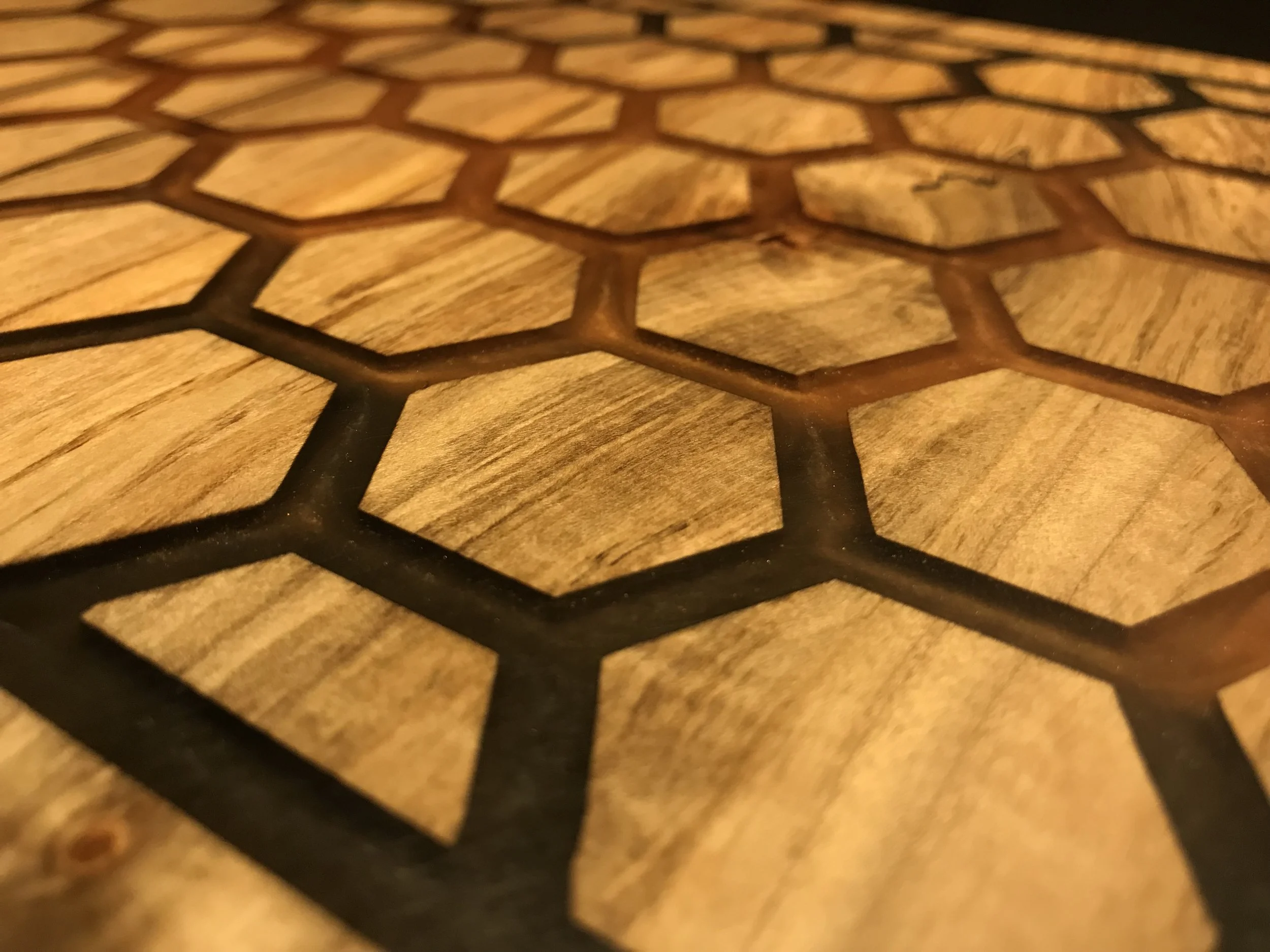  Spalted maple wall art 